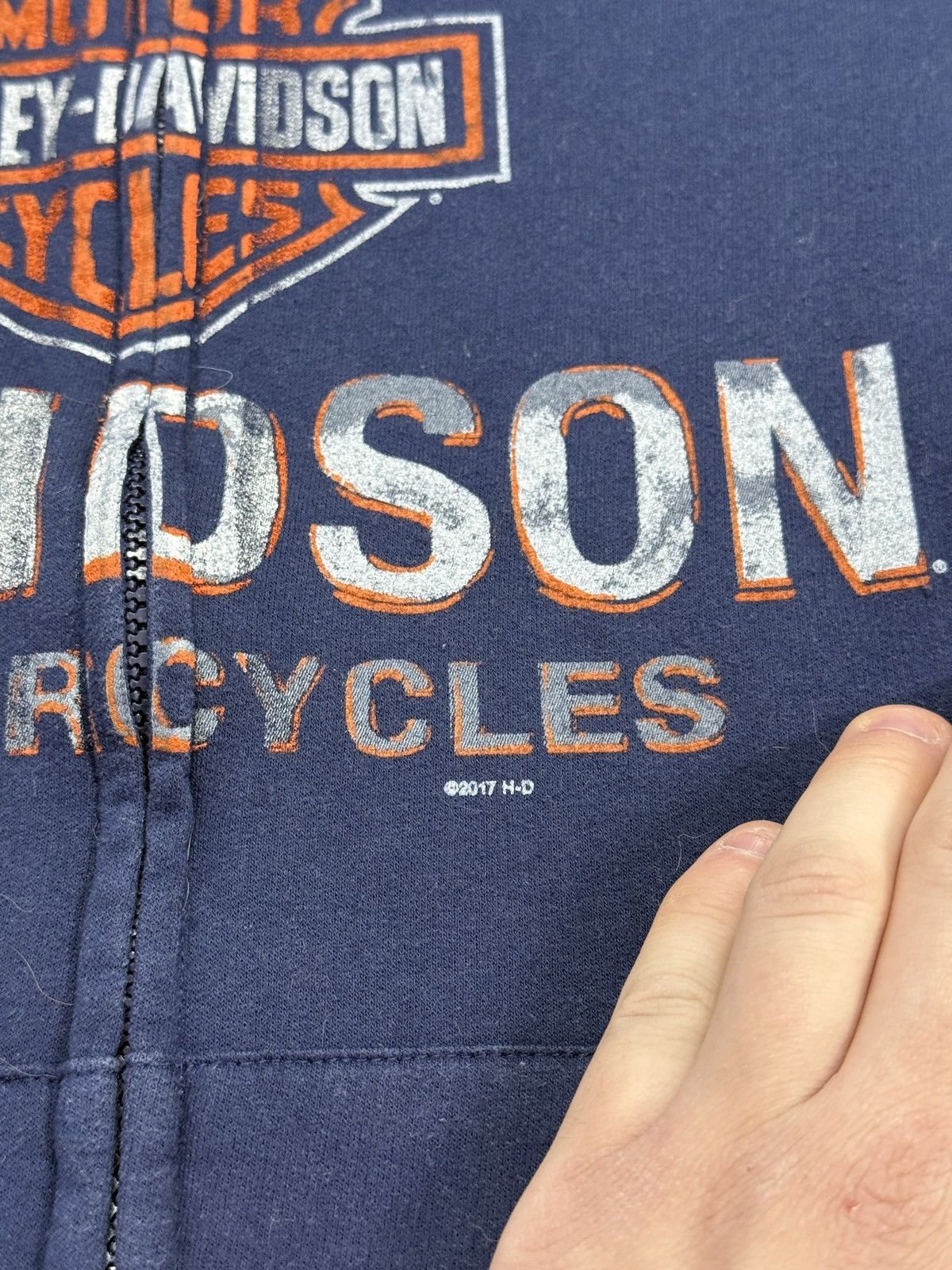 Harley Davidson Harley davidson zip up hoodie flames type 2017 germany Size US L / EU 52-54 / 3 - 4 Thumbnail