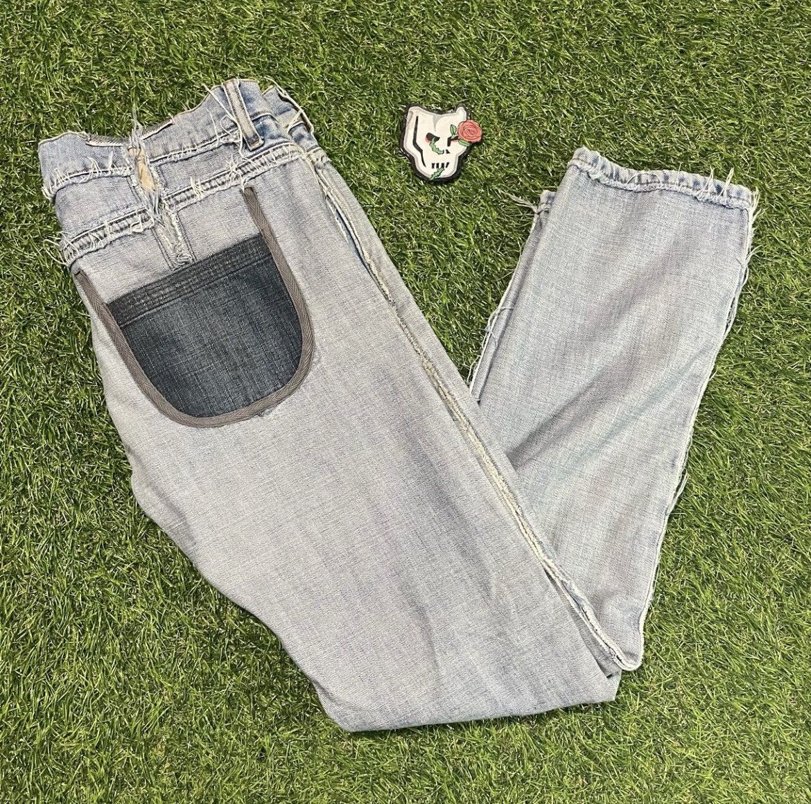 image of H&m Reversed Denim in Blue, Men's (Size 31)