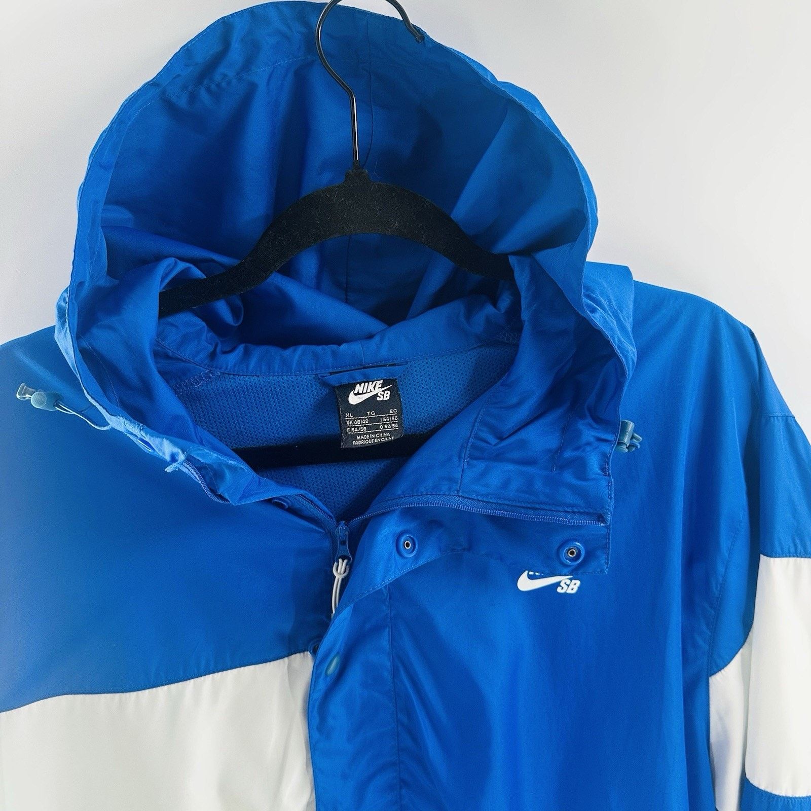 Nike Nike SB Mens Rare Windbreaker 1/4 Zip Up Jacket Hoodie Size US XL / EU 56 / 4 - 2 Thumbnail