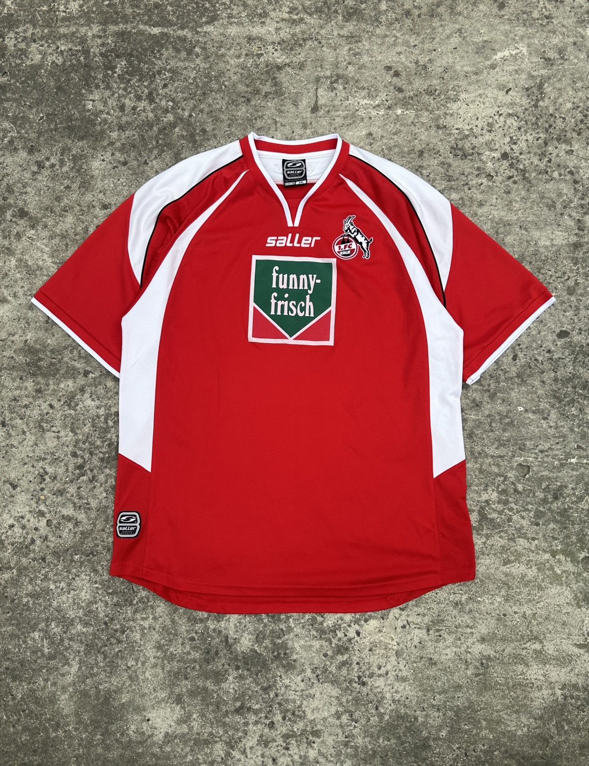 Vintage Vintage Saller 1.FC Koln 90s Soccer Jersey Blokecore XXL USA Size US XXL / EU 58 / 5 - 1 Thumbnail