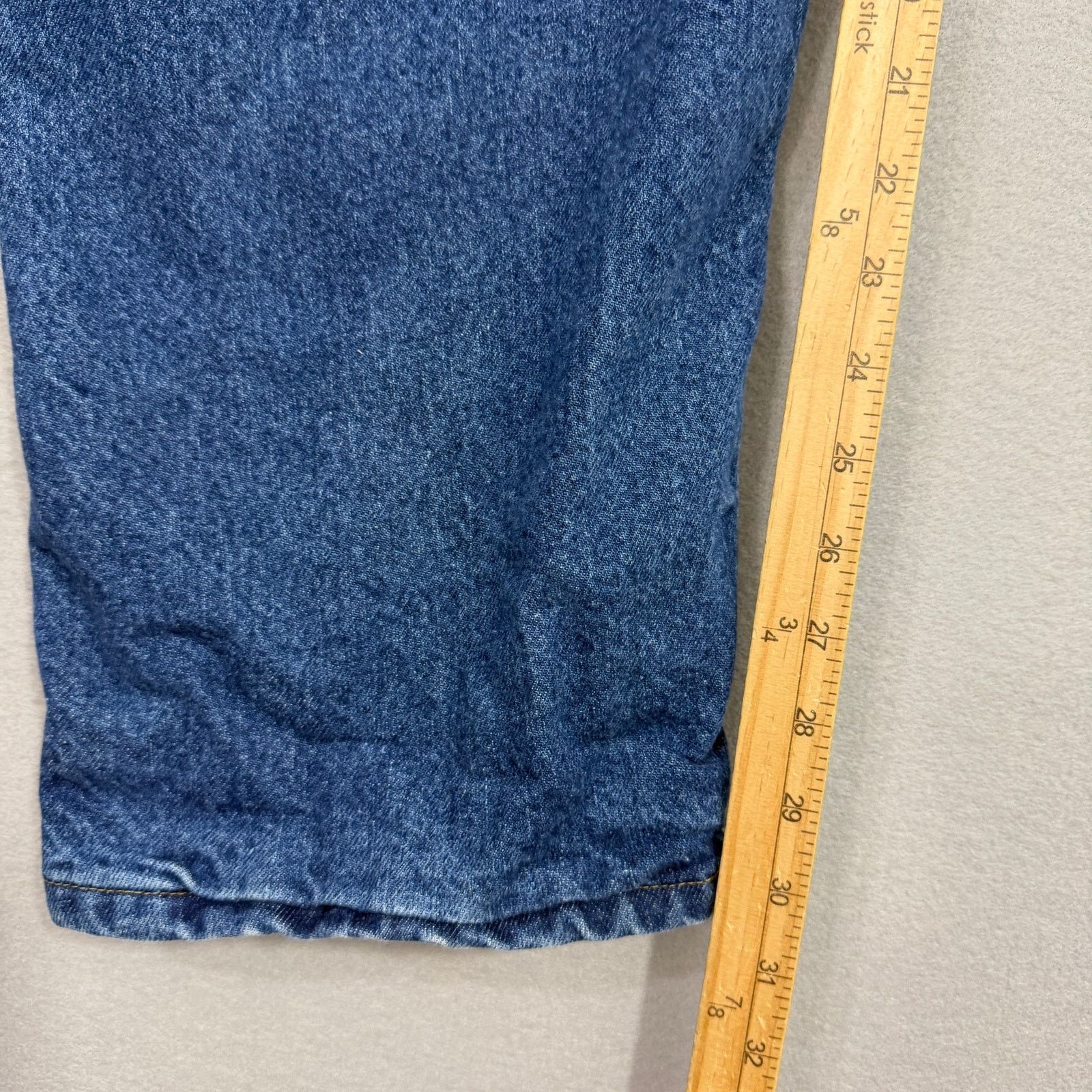 Carhartt Carhartt Relaxed Fit Flannel Lined Jeans Mens 36x30 Blue Size US 36 / EU 52 - 8 Thumbnail