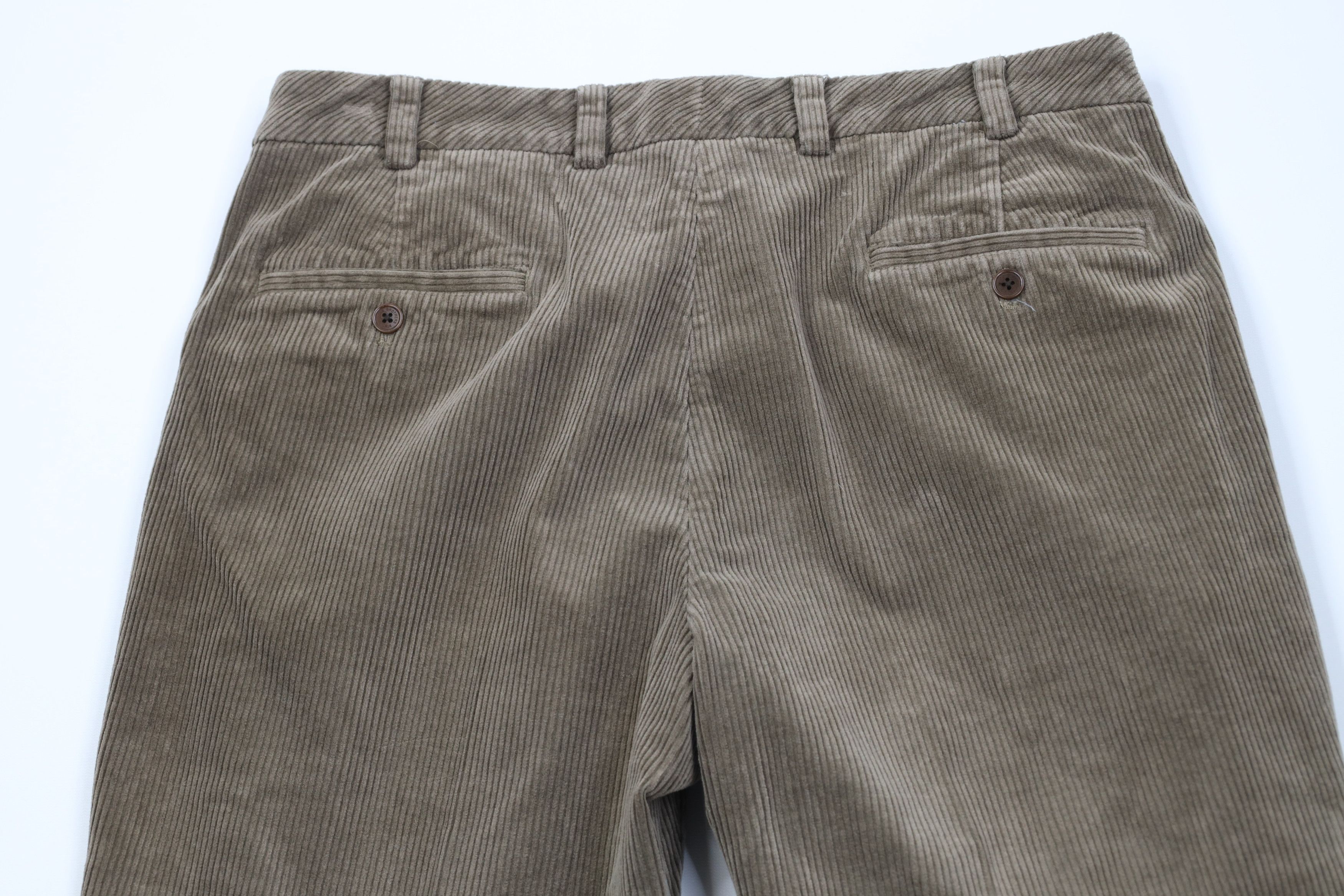 Brooks Brothers Vintage Brooks Brothers Clark Corduroy Chino Pants Beige Size US 34 / EU 50 - 10 Thumbnail