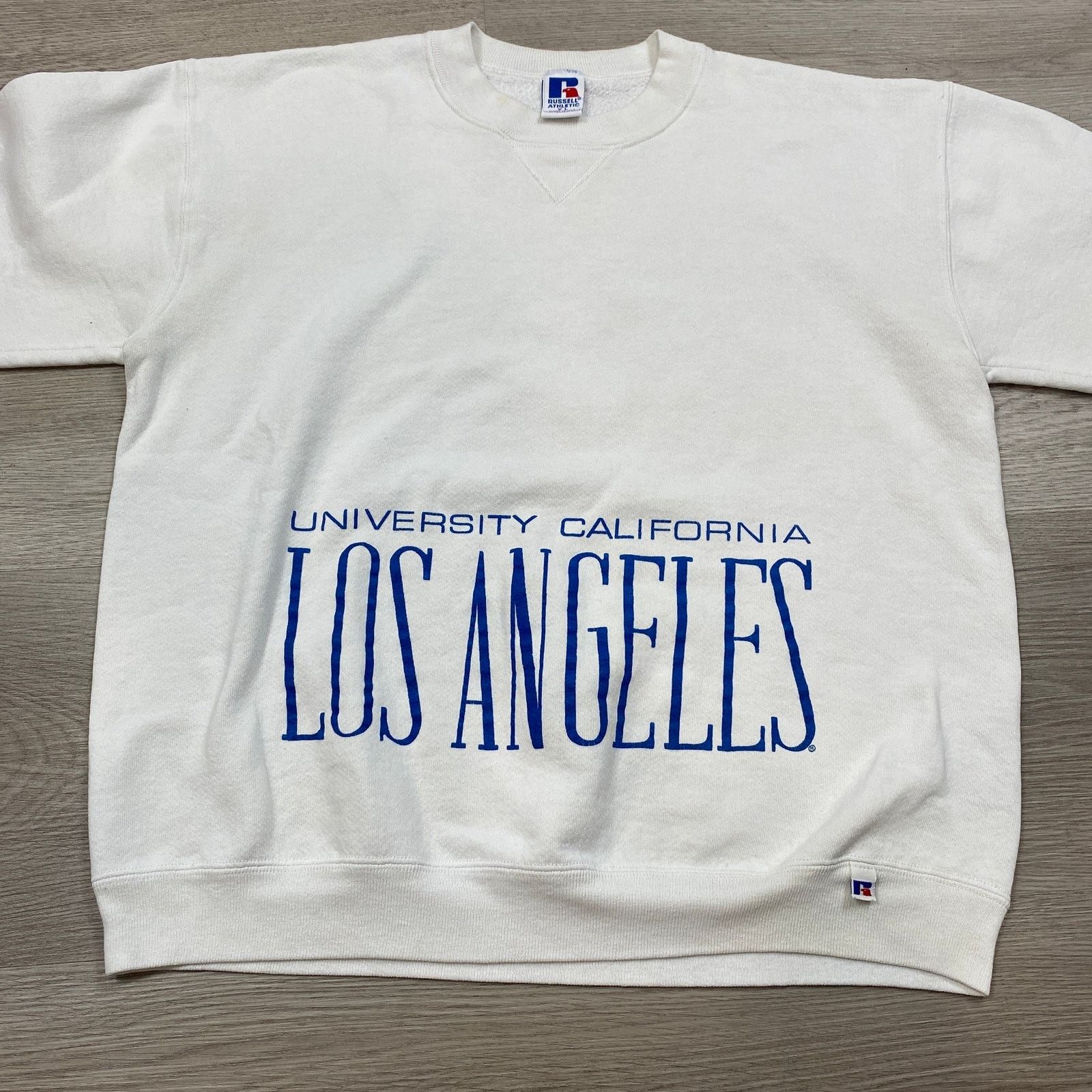 Russell Athletic × Vintage VTG 90s Russell Athletic UCLA College Crewneck Sweatshirt XL Size US XL / EU 56 / 4 - 2 Thumbnail