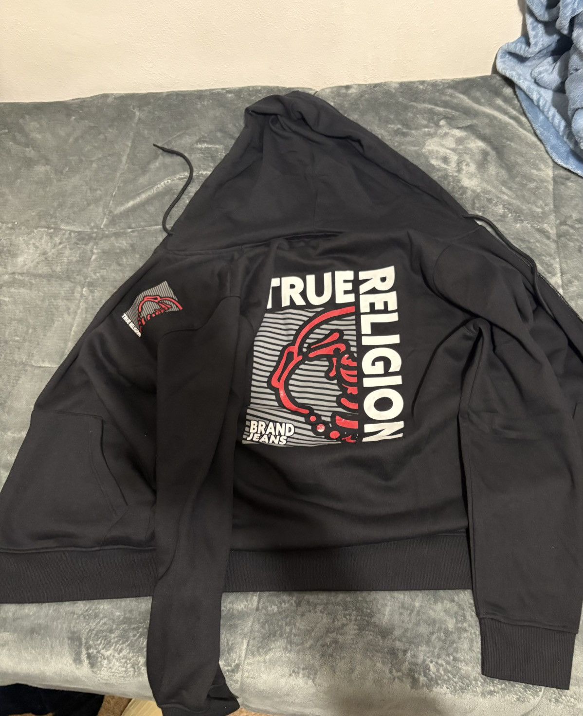 True Religion Black True Religion zip-up hoodie Size US M / EU 48-50 / 2 - 1 Thumbnail