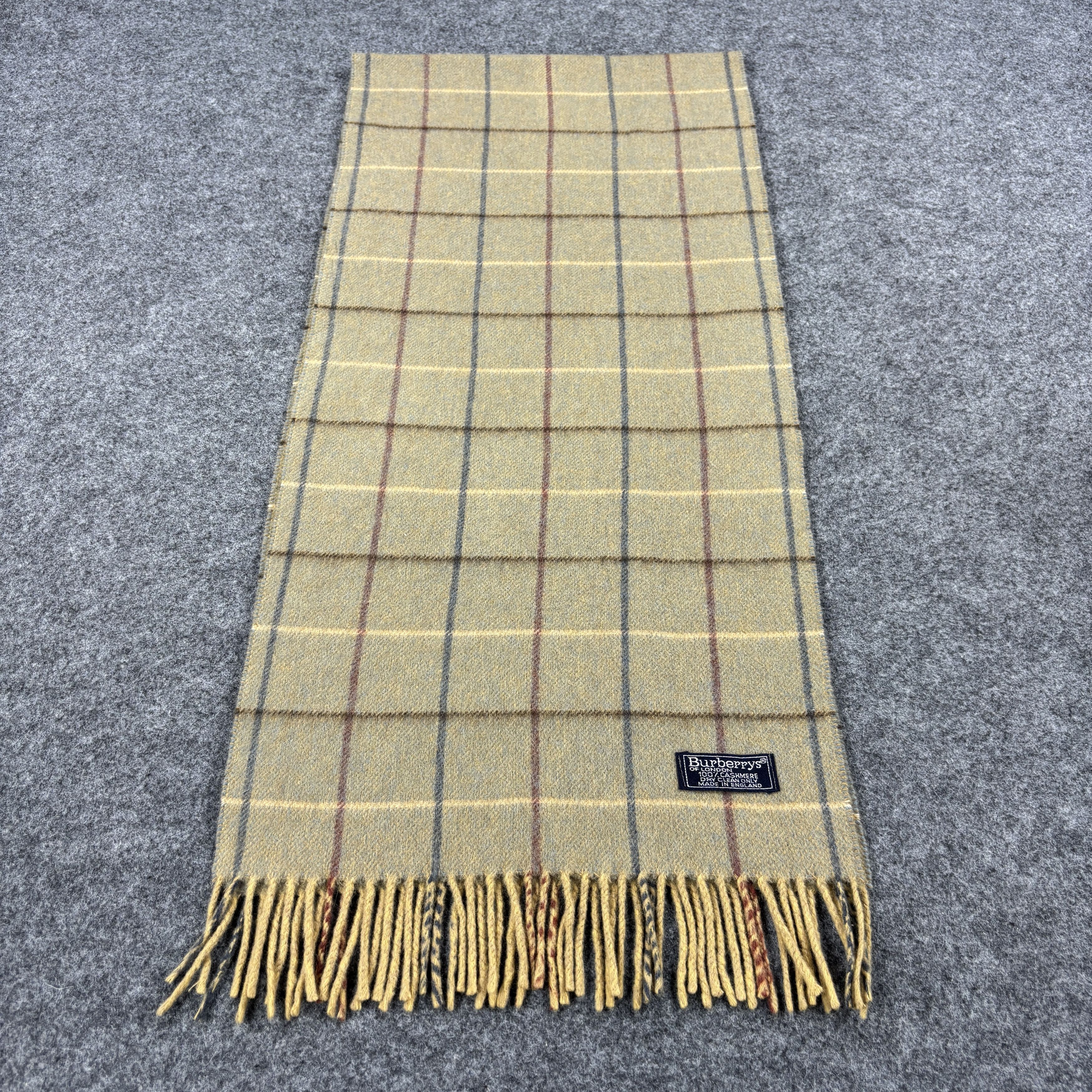 Burberry × Vintage GF10702 Burberry Scarf Neck Wear Muffler Nova Check Size ONE SIZE - 2 Thumbnail