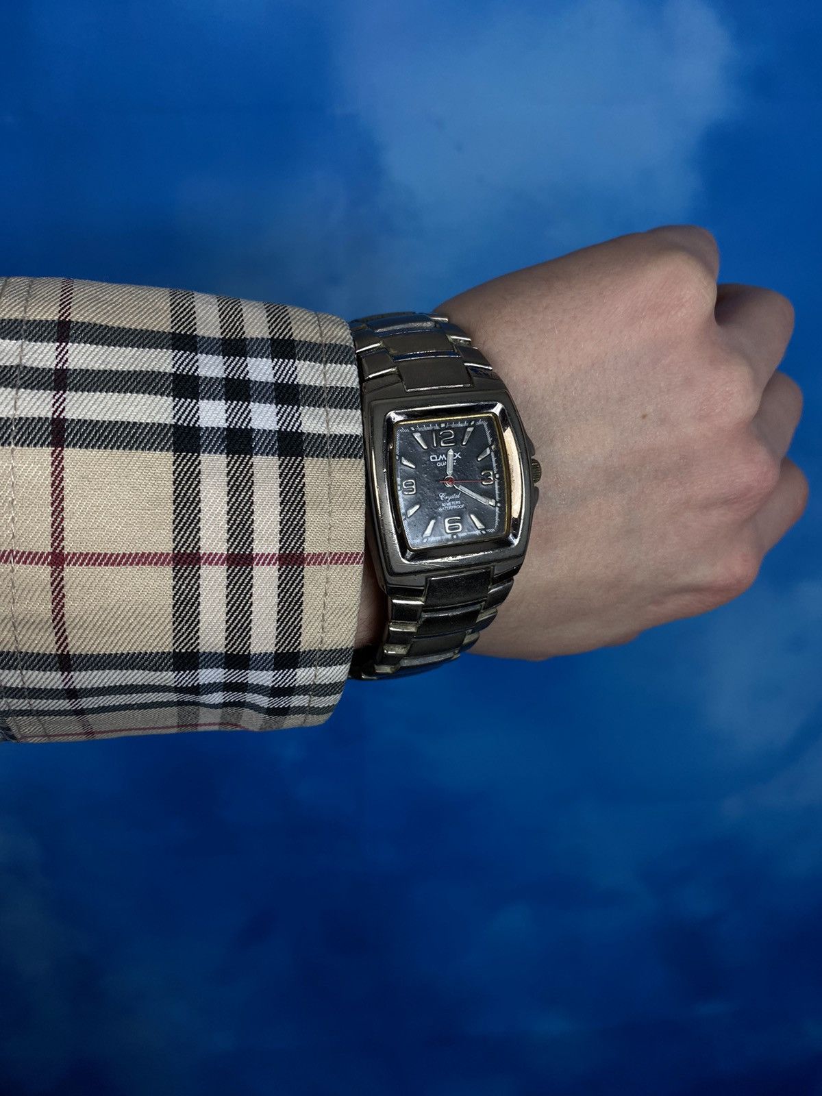 Japanese Brand × Jewelry Omax vintage futuristic quartz men’s watches Size ONE SIZE - 3 Thumbnail