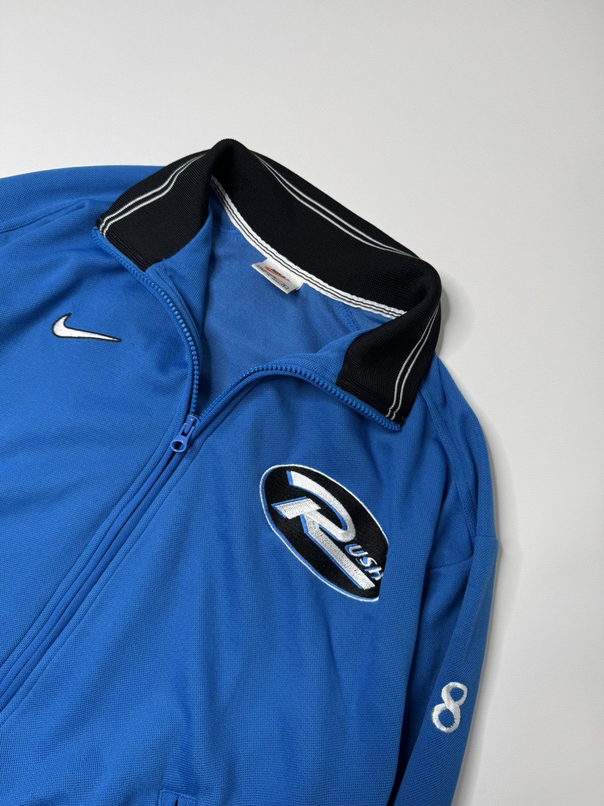 Nike Vintage 90s Nike zip up hoodie swag skater sk8 blokecore y2k Size US M / EU 48-50 / 2 - 2 Thumbnail