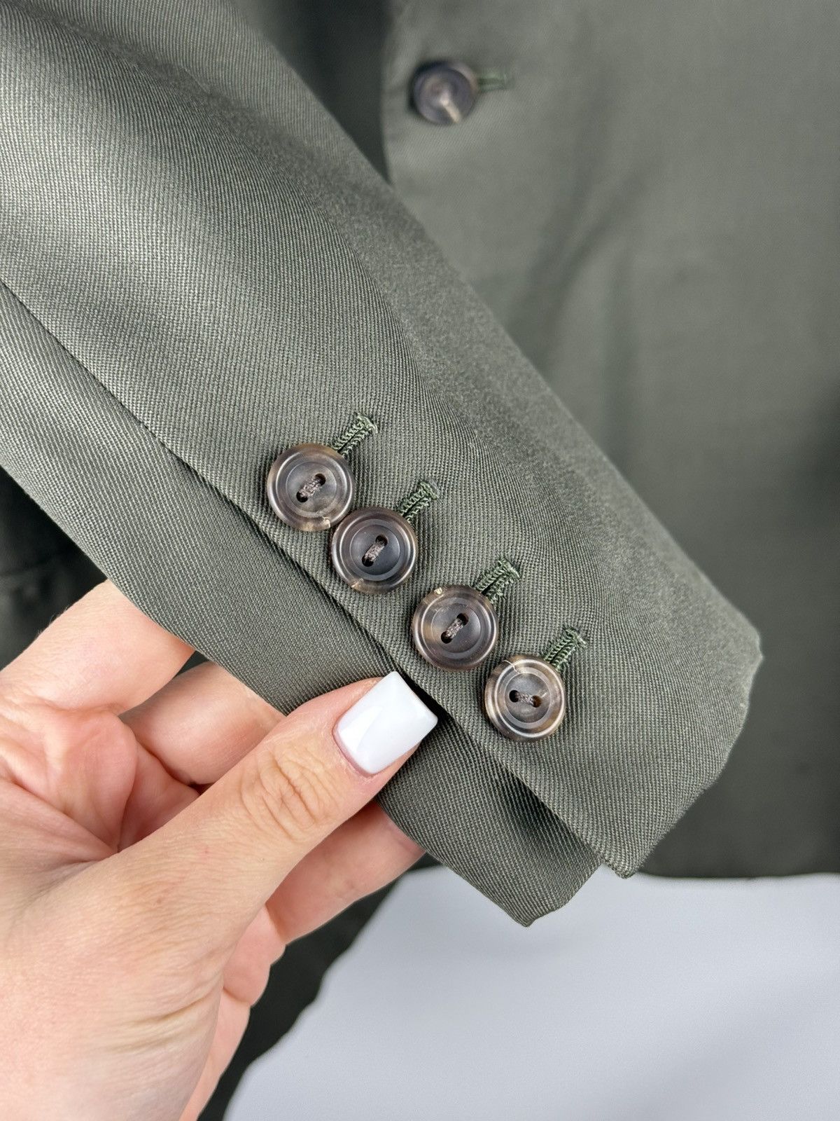 Henry Poole Henry Poole Savile Row Designer Blazer Jacket Sportcoat Size 44R - 12 Thumbnail
