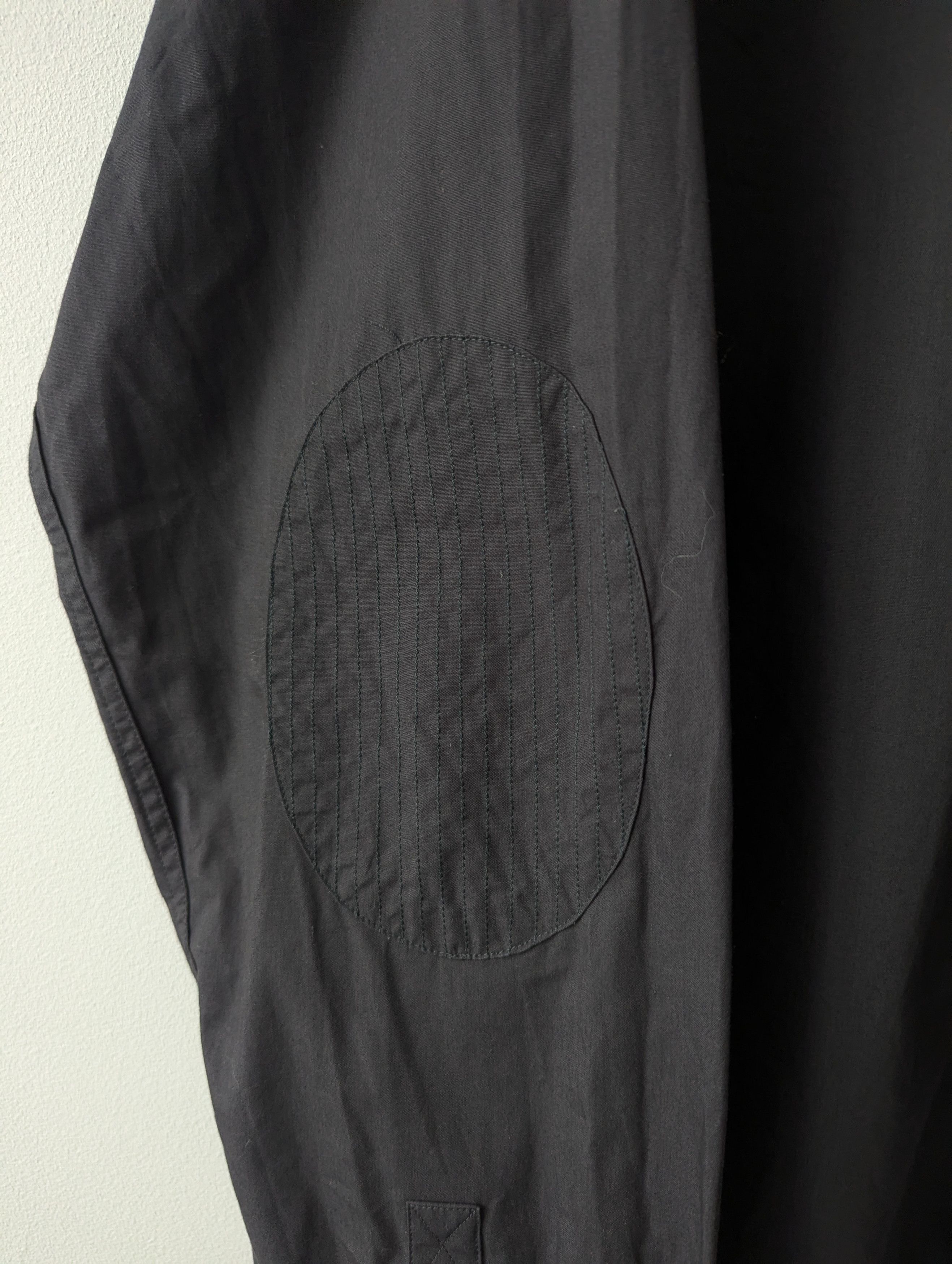 Joop! Joop! Black Grey Cotton Shirt With Elbow Patches XXL Size US XXL / EU 58 / 5 - 4 Thumbnail