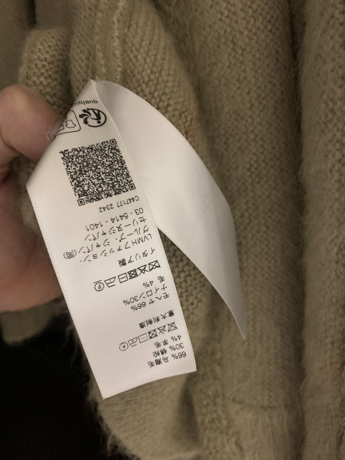 Celine CELINE 2024 mohair cardigan XL Size US XL / EU 56 / 4 - 6 Thumbnail