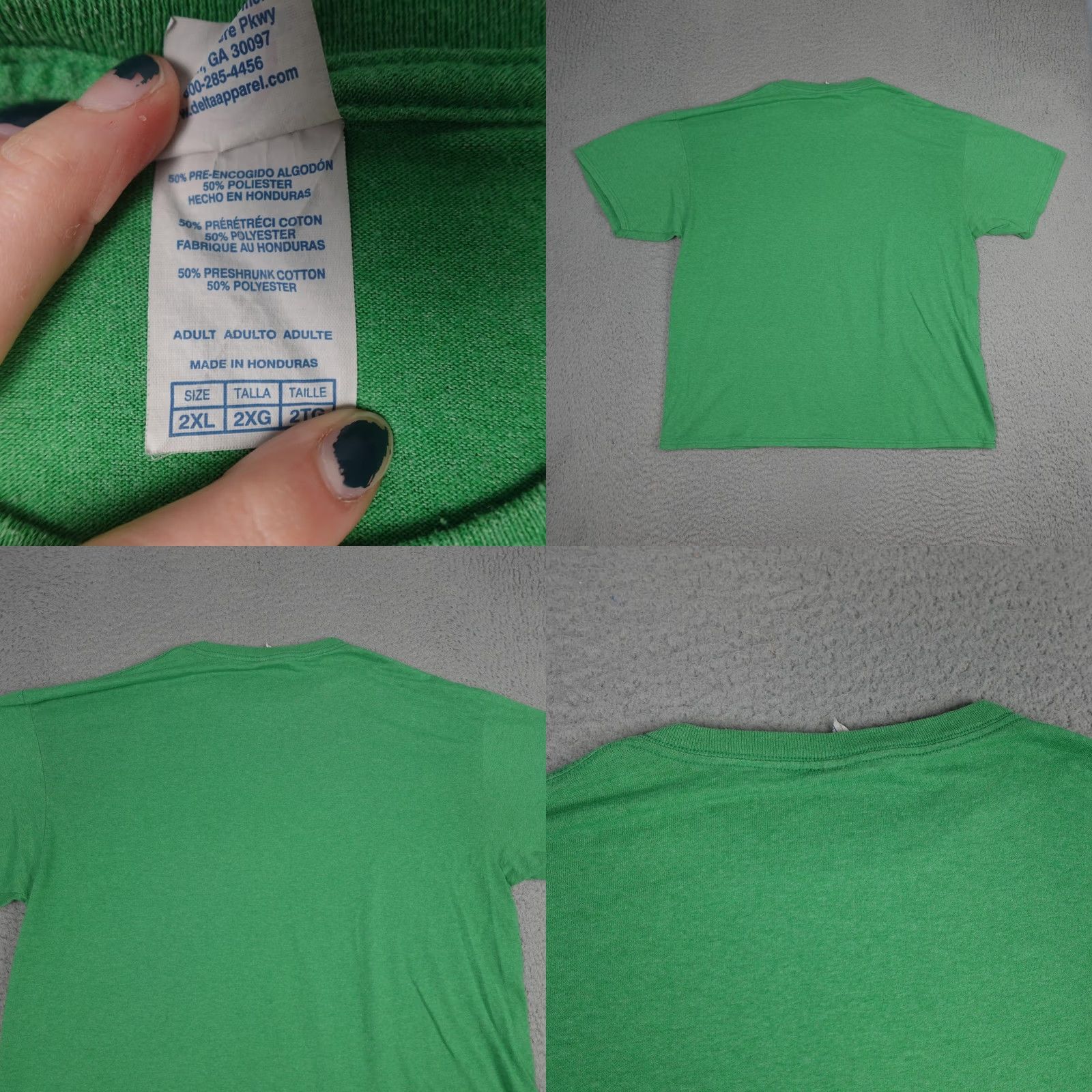 Vintage VINTAGE Shirt Green Graphic Funny Nerd Dad Mens 2XL Size US XXL / EU 58 / 5 - 8 Thumbnail