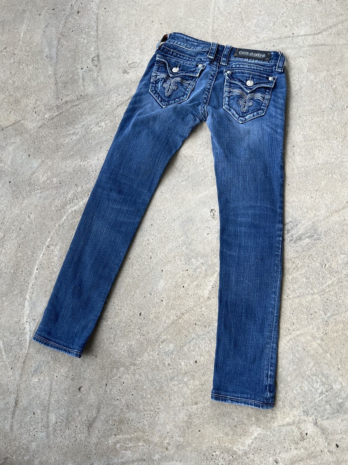 Rock Revival Rock Revival Vintage Y2K Skinny Jeans Size 26" / US 2 / IT 38 - 1 Thumbnail