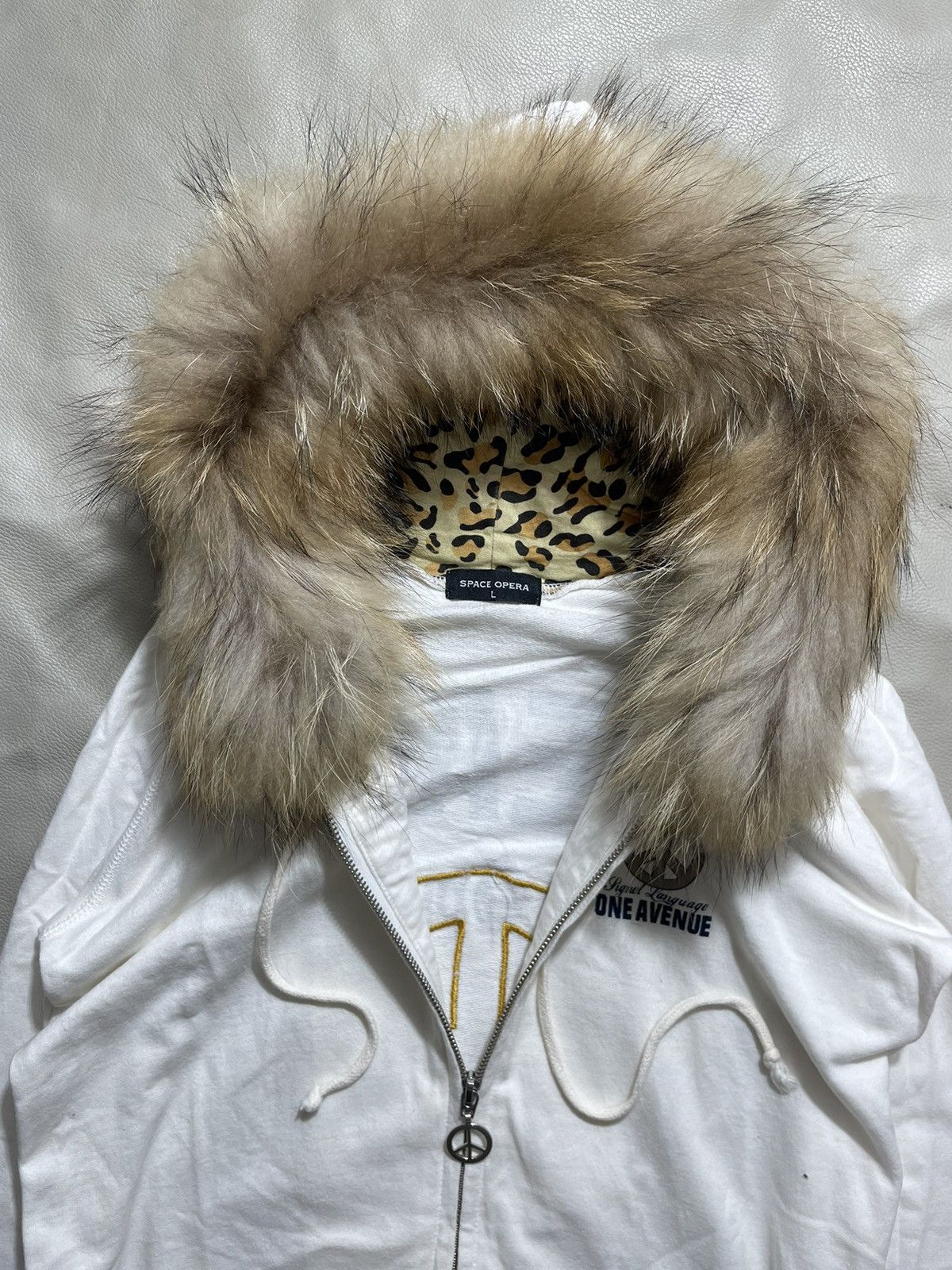 Japanese Brand Space Opera Faux Fur Hoodie Ifsix lgb gothic Punk style Size L / US 10 / IT 46 - 7 Thumbnail