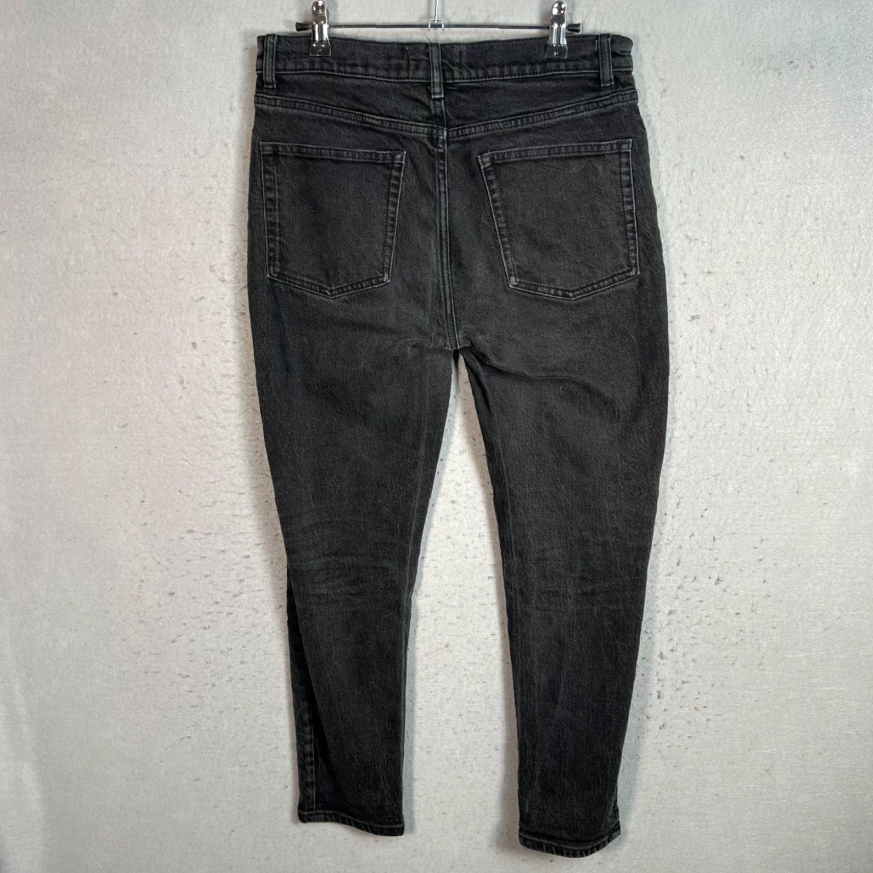Reformation Reformation Jeans Skinny Womens 30 Black High-Waist Denim Cotton Blend Jeans Size 30" / US 8 / IT 44 - 2 Thumbnail