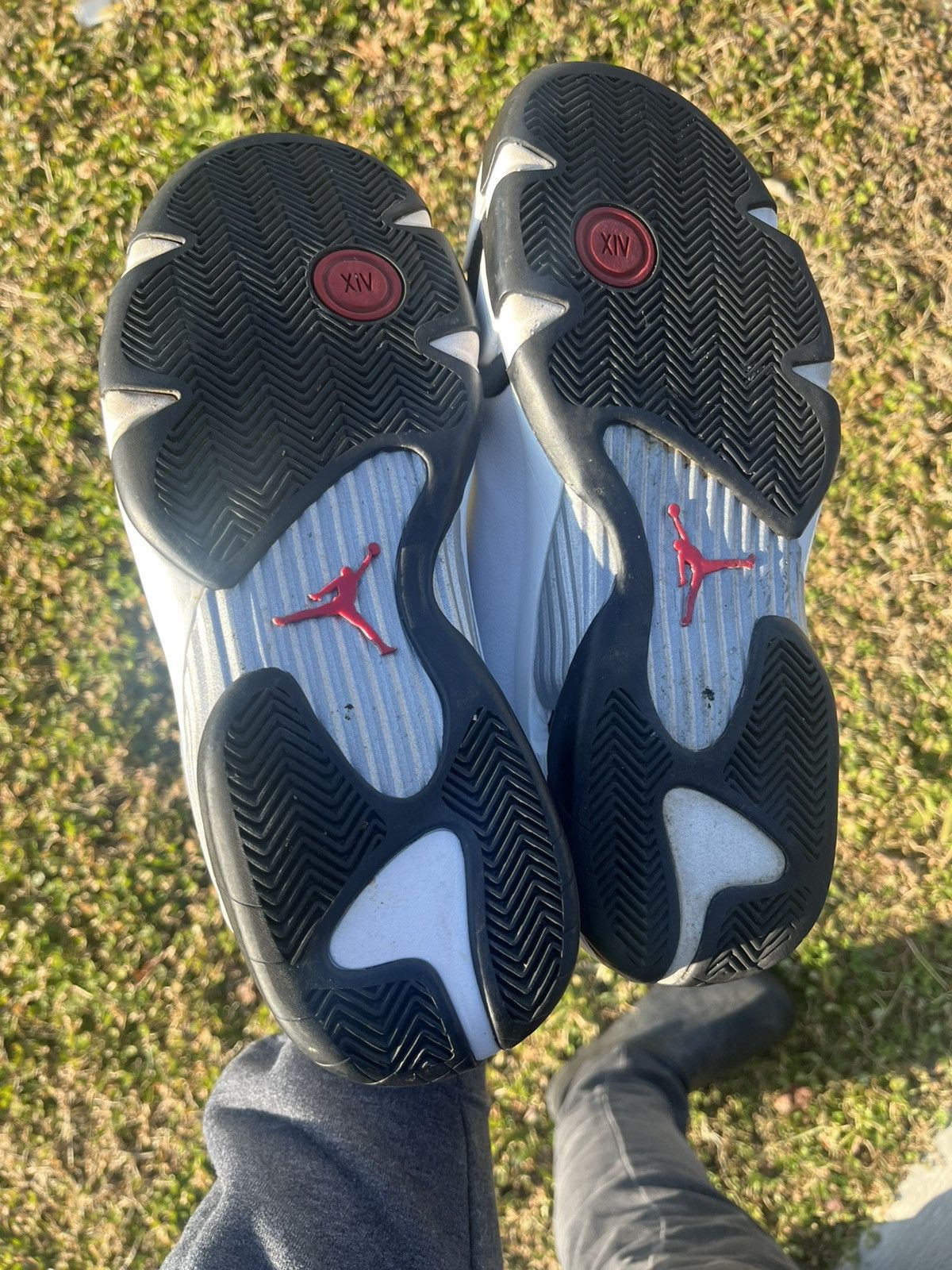 Nike Jordan 14 Retro ‘Black Toe’ Size US 13 / EU 46 - 4 Thumbnail