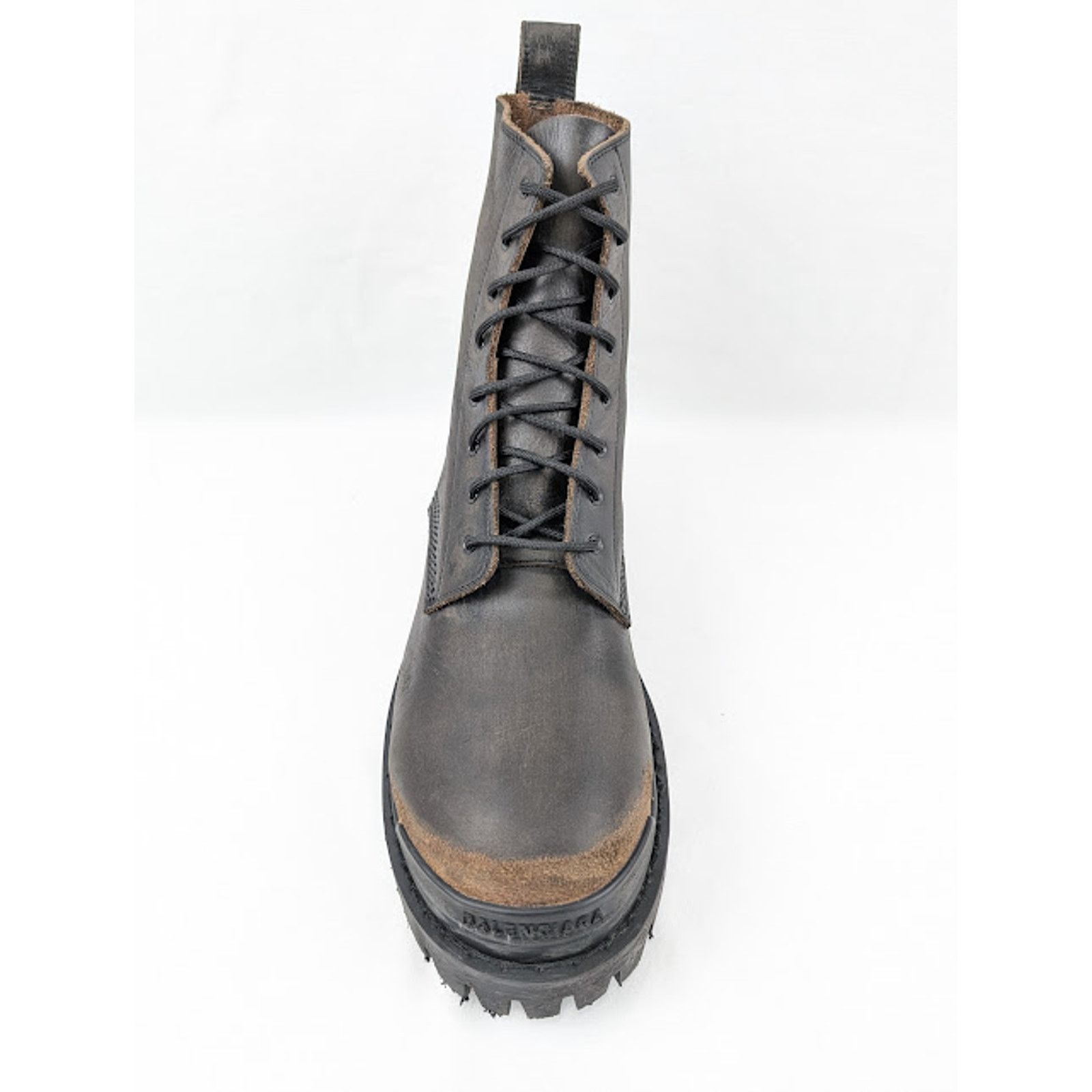 Balenciaga o1rshd1 Q:3 / Strike Booties L20 in Black/Brown Size US 7 / EU 40 - 6 Thumbnail