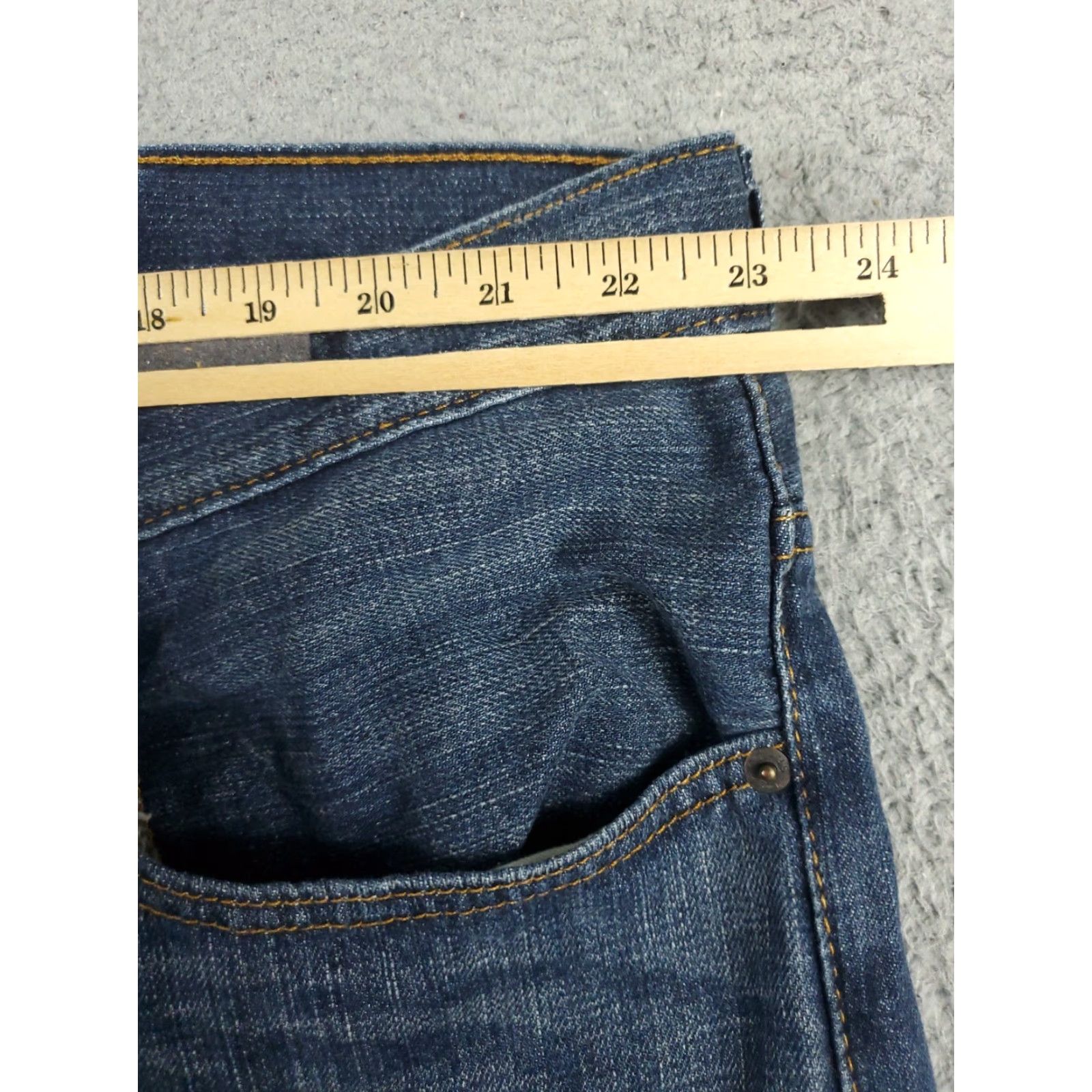 Levi's Levis 559 Relaxed Straight Leg Jeans Mens Size 46x30 Blue Denim Pants Size US 30 / EU 46 - 4 Thumbnail
