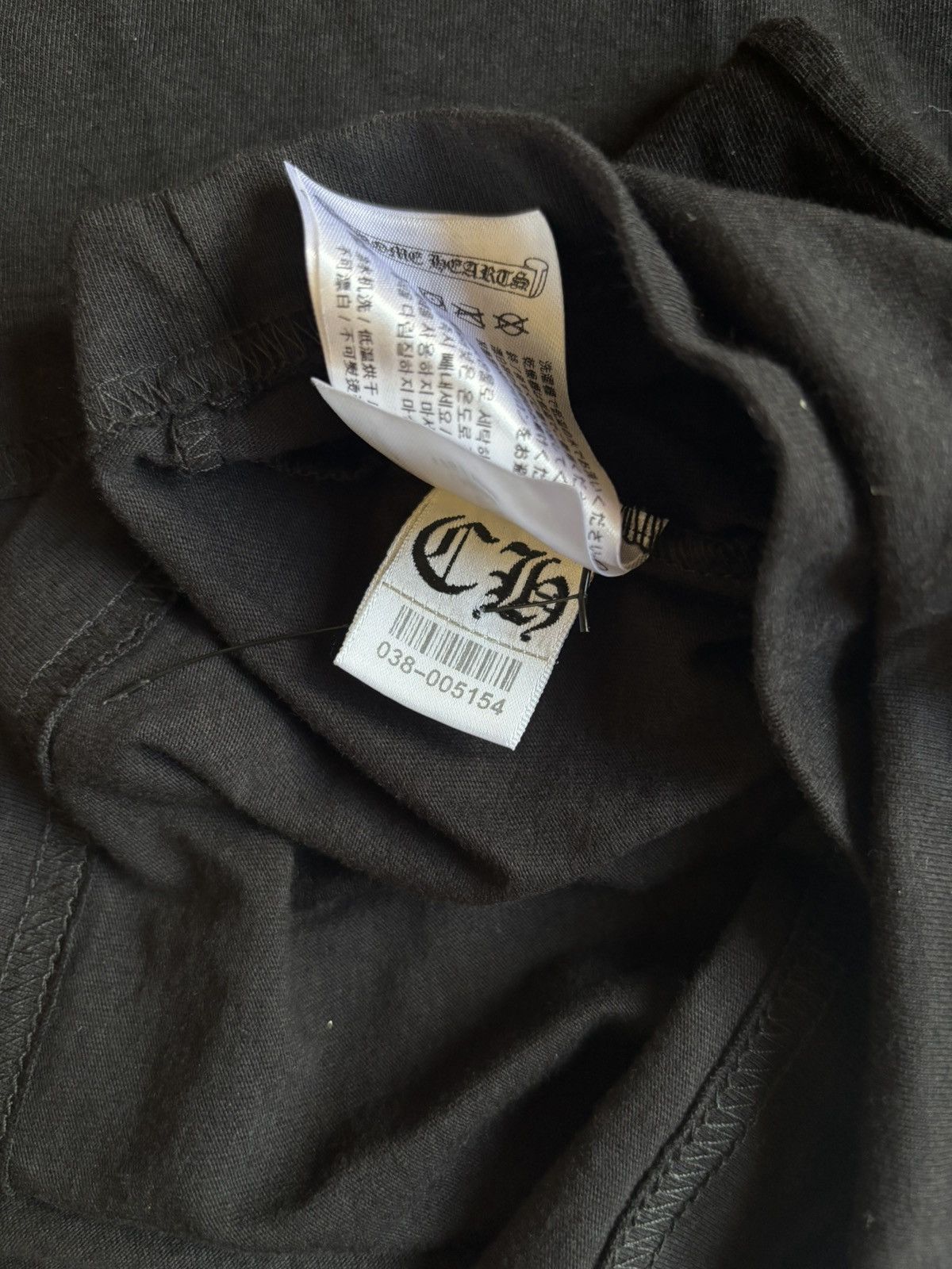 Chrome Hearts Chrome Hearts Neck Logo Long Sleeve Tee Size US L / EU 52-54 / 3 - 9 Thumbnail