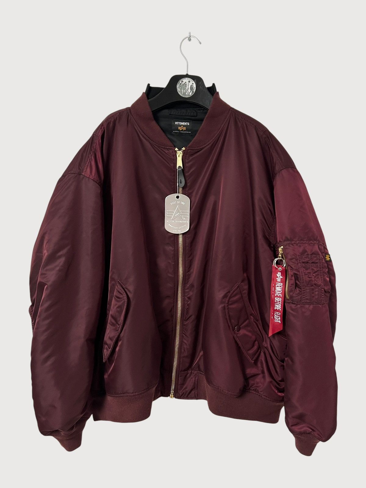 Alpha Industries × Vetements Vetements AW21 Reversible Cropped