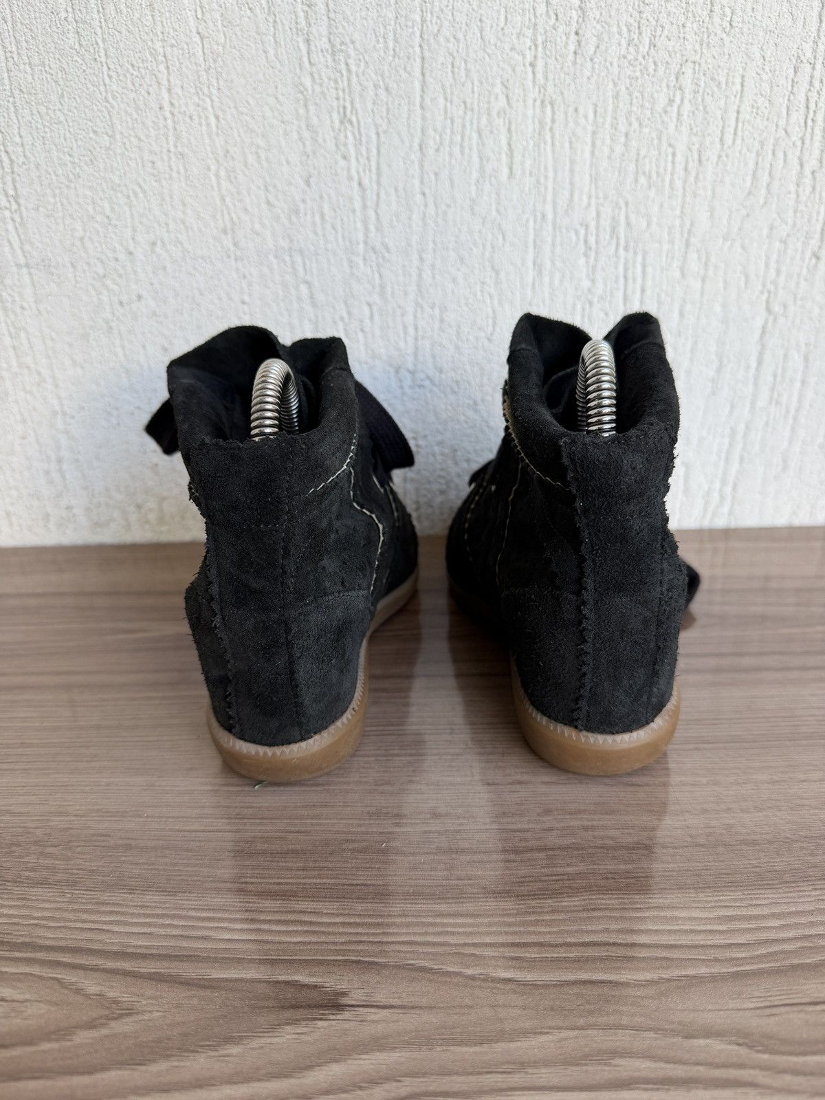 Isabel Marant Etoile Suede bobby wedge sneakers Size US 5 / IT 35 - 12 Thumbnail