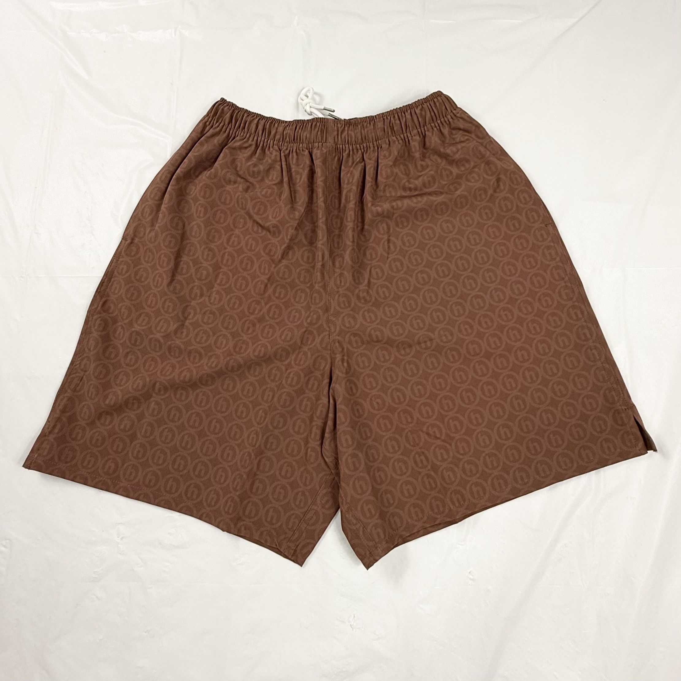HIDDEN Hidden NY Monogram Mesh Shorts Brown Logo Streetwear Mens Size US 28 / EU 44 - 1 Thumbnail