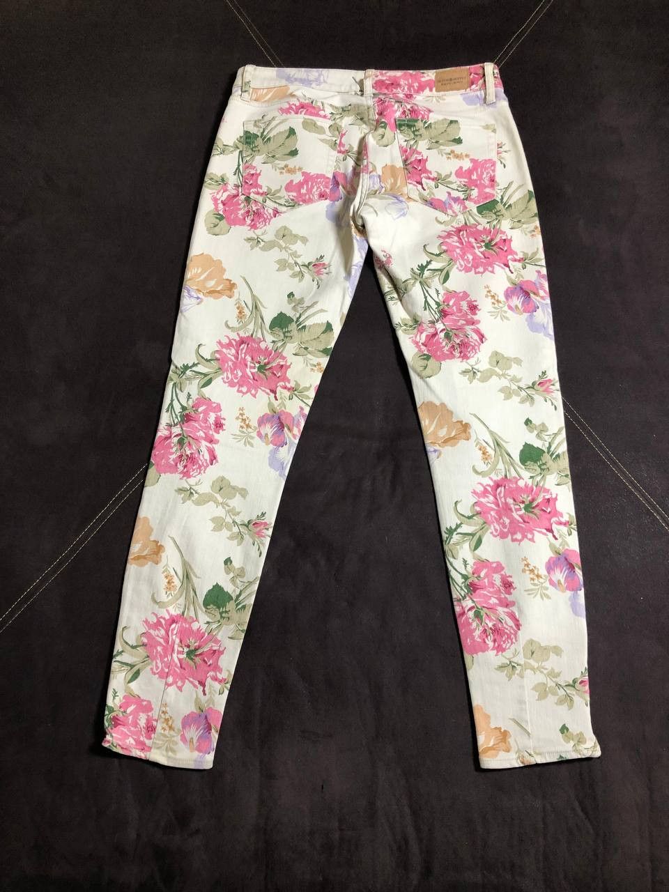 Denim & Supply Ralph Lauren Ralph Lauren Denim & Supply Skinny Jeans Floral Print Size 29" - 15 Thumbnail