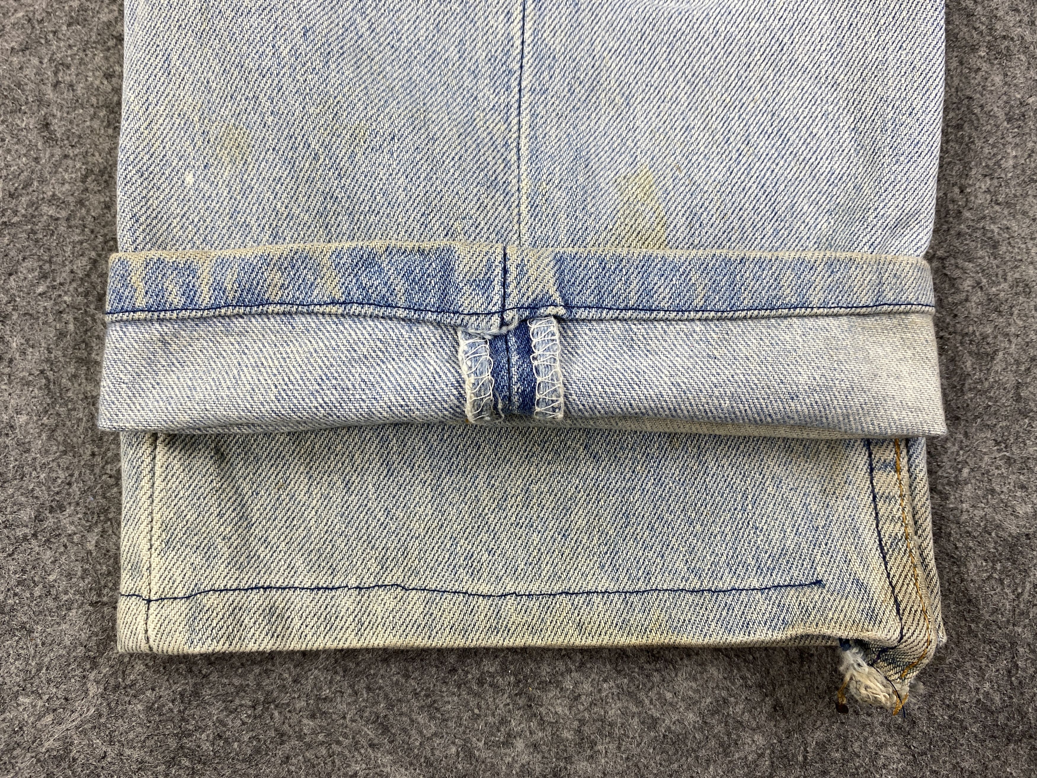 Levi's 90's Light Blue Wash Vintage Levi's 501 USA 31x27.5 JN1642 Size US 31 - 11 Thumbnail