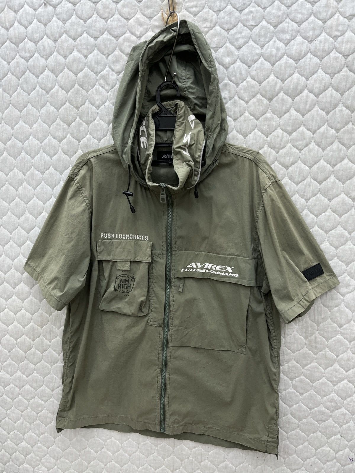 Avirex 🔥🔥🔥STEALS AVIREX FUTURE COMMAND HOODIE ZIPPER SHIRTS Size US L / EU 52-54 / 3 - 2 Thumbnail