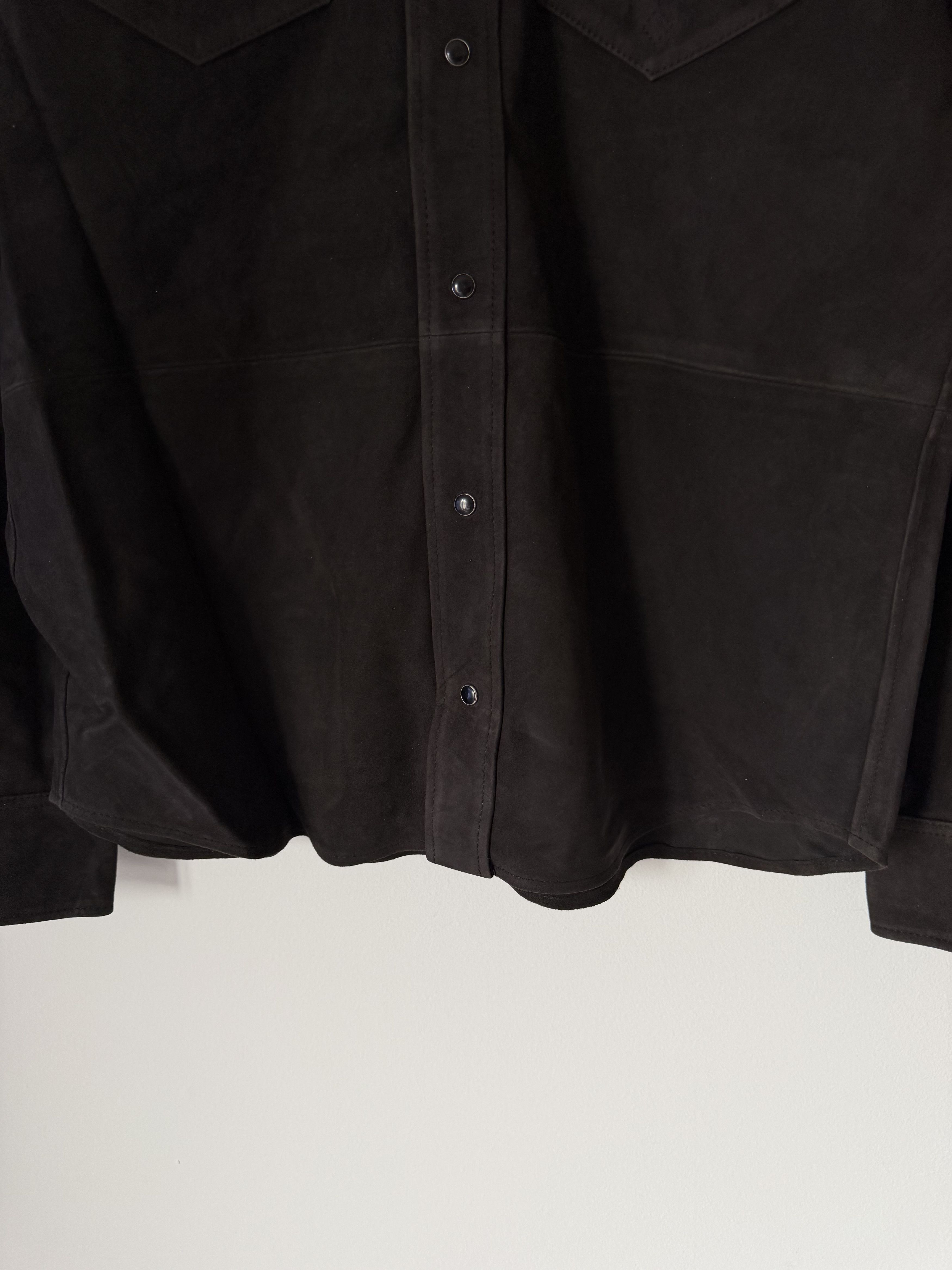 DENIM TEARS Denim Tears Suede Shirt in Coffee Brown Size US L / EU 52-54 / 3 - 3 Thumbnail