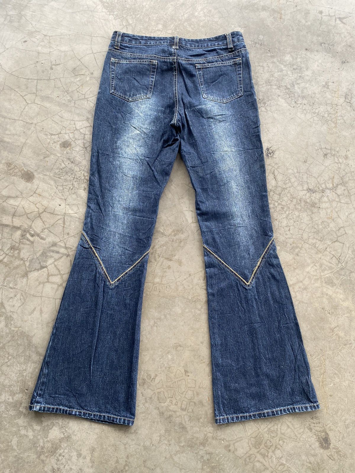 Hysteric Glamour × If Six Was Nine × Le Grande Bleu (L.G.B.) Flare Jeans Japanese Python Oririn Boot Cut p114 Size US 29 - 8 Thumbnail