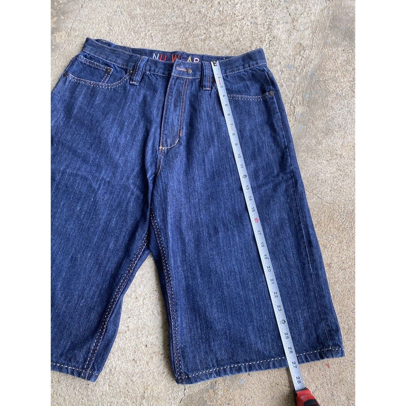 Coogi Vintage Y2K Baggy Tundra Style Embroidered Jorts Jean Shorts Size US 34 / EU 50 - 10 Thumbnail
