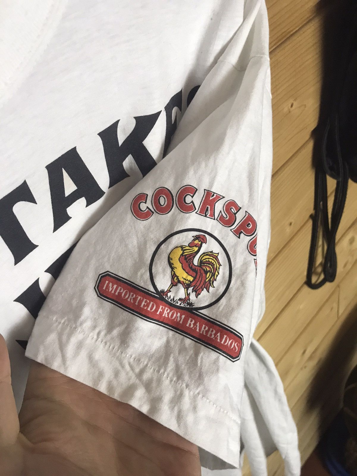 Vintage Vintage 90’s Cockspure single stitch t-shirt Size US XL / EU 56 / 4 - 5 Thumbnail