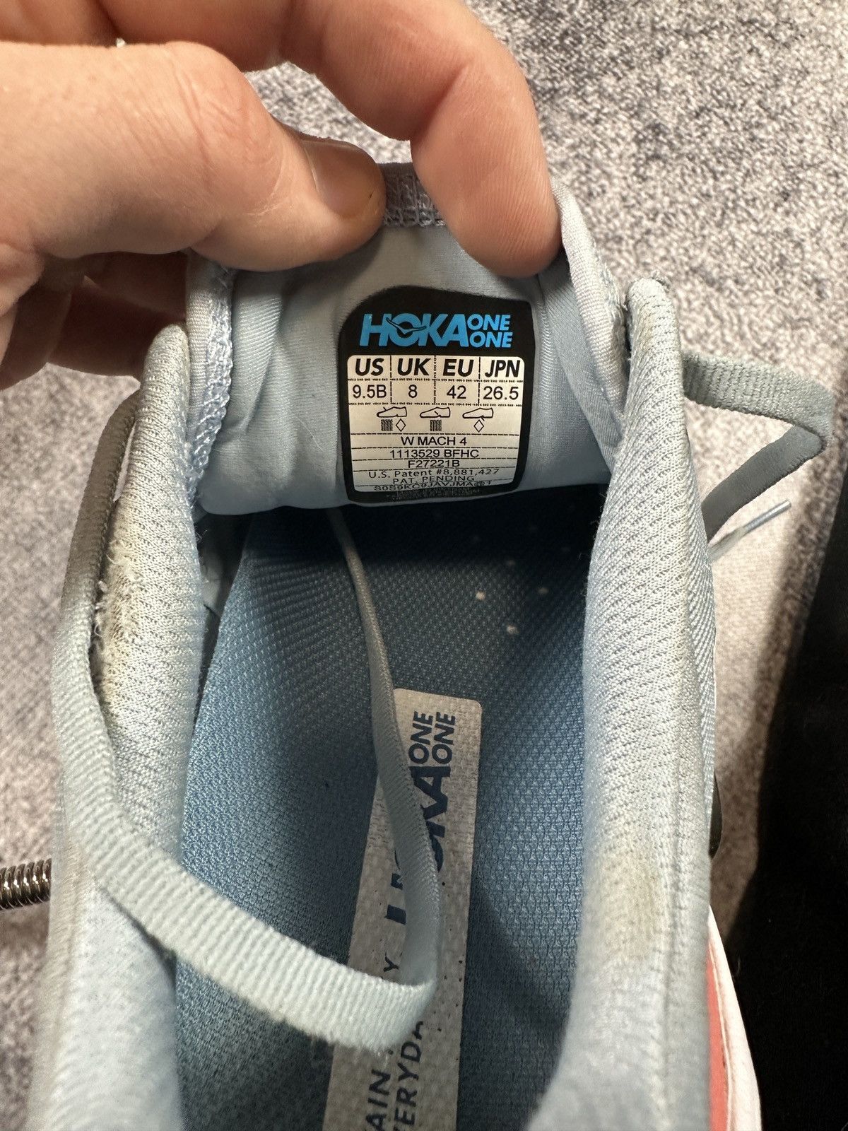 Hoka Hoka Massive Runner Sneakers Rare USA 9,5 Shoes Sport 42 Size US 9.5 / IT 39.5 - 4 Thumbnail