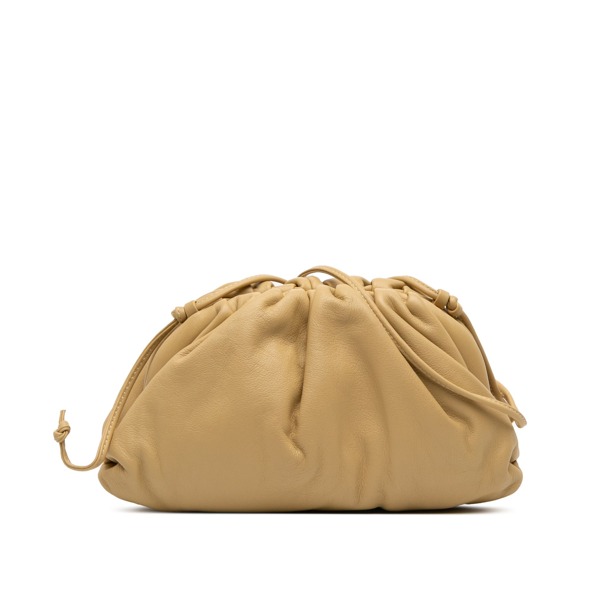 Bottega Veneta Bottega Veneta Lambskin The Mini Pouch Crossbody Size ONE SIZE - 1 Thumbnail