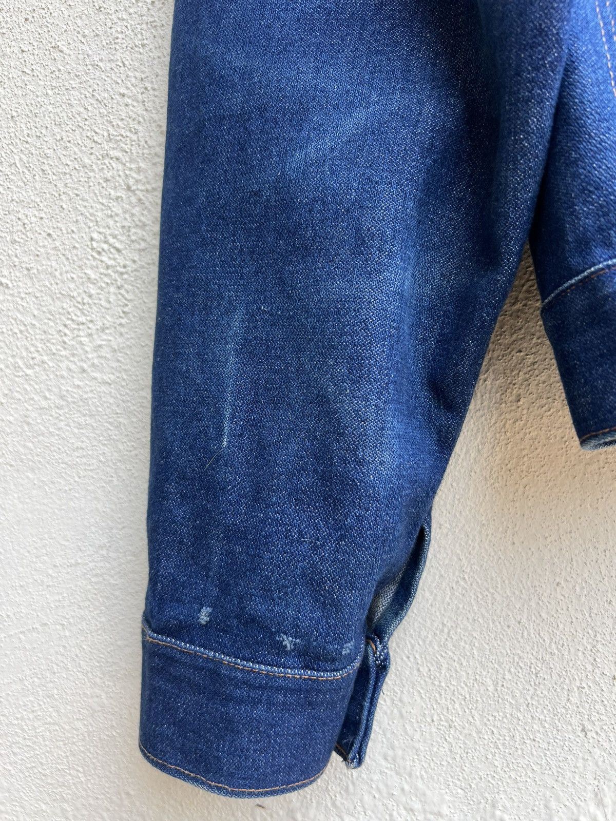 Vintage Vintage 70s 80s Wrangler Blue Denim Jacket Size US XXL / EU 58 / 5 - 13 Thumbnail