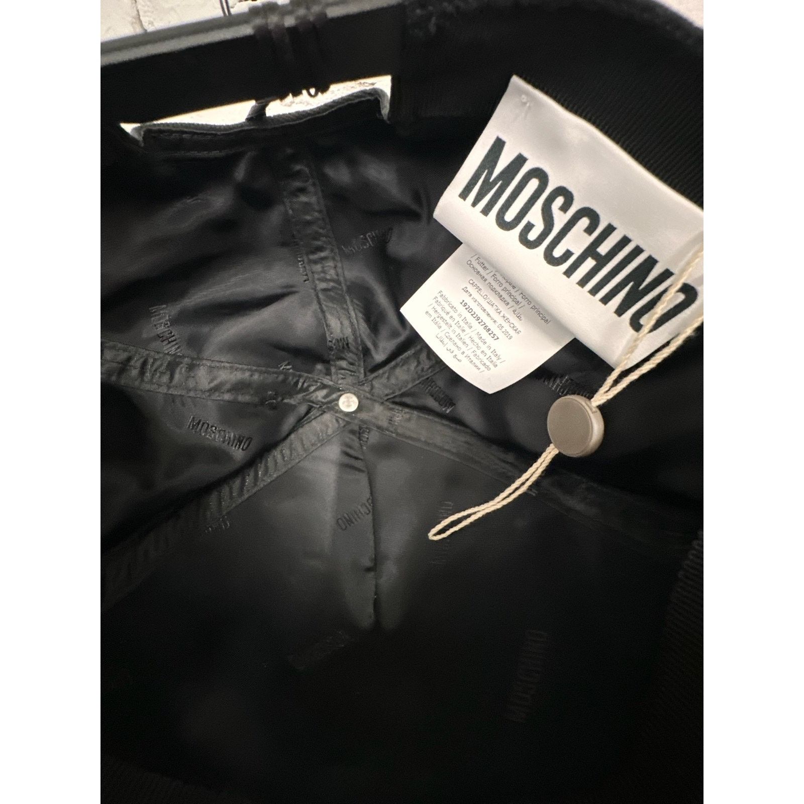 Moschino AW19 Moschino GAYBOY HAT ADJUSTABLE PLAYBOY BASEBALL CAP Size ONE SIZE - 7 Thumbnail