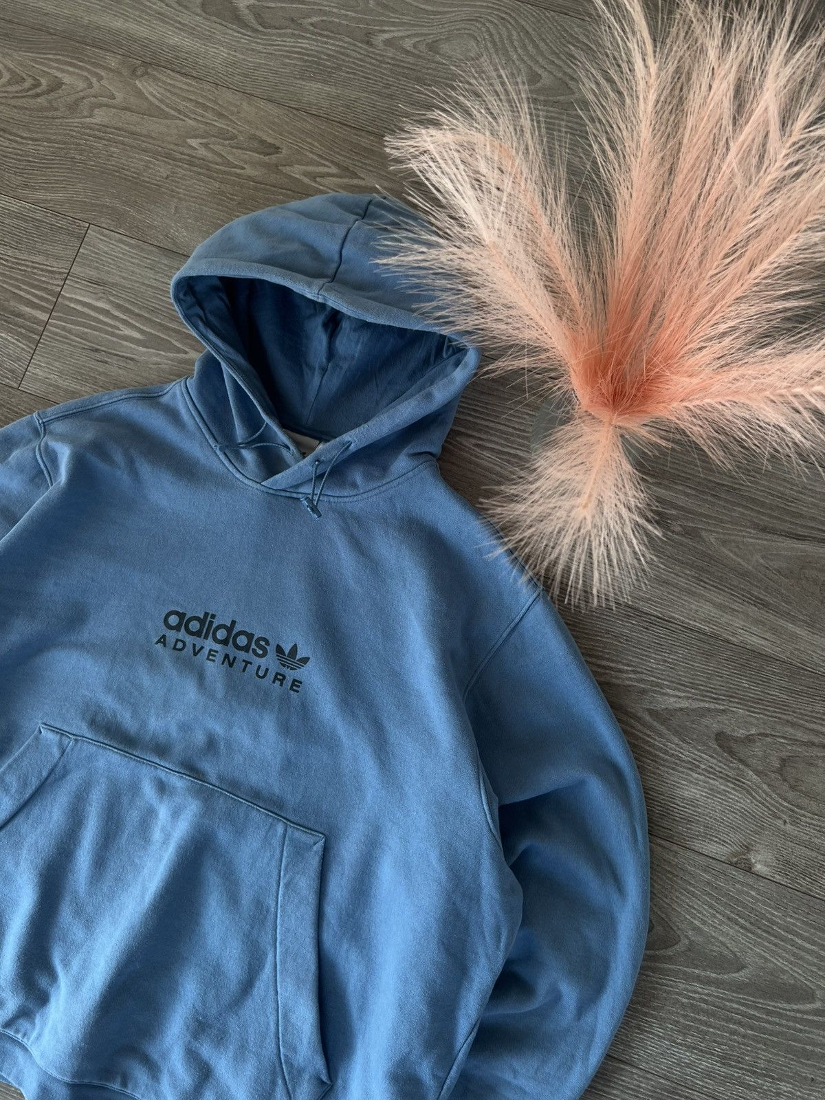 Adidas ‼️Adidas Adventure EQT Big Logo Regular Hood Hoodie ‼️ Size US XXL / EU 58 / 5 - 6 Thumbnail