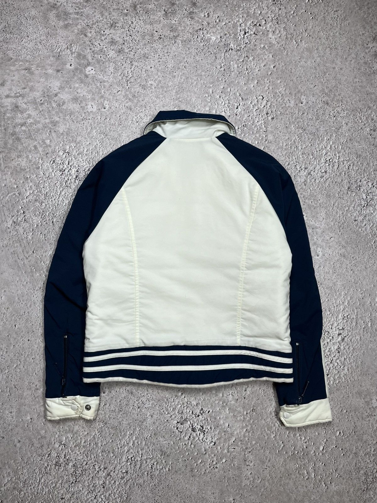 Adidas Adidas Vintage Light Jacket Navy White Snowflake Logo Size M / US 6-8 / IT 42-44 - 14 Thumbnail