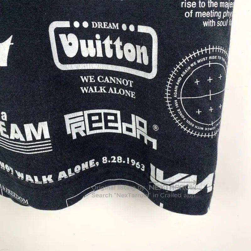 Louis Vuitton Louis Vuitton Black Cotton T-Shirt for Men . Size US M / EU 48-50 / 2 - 4 Thumbnail