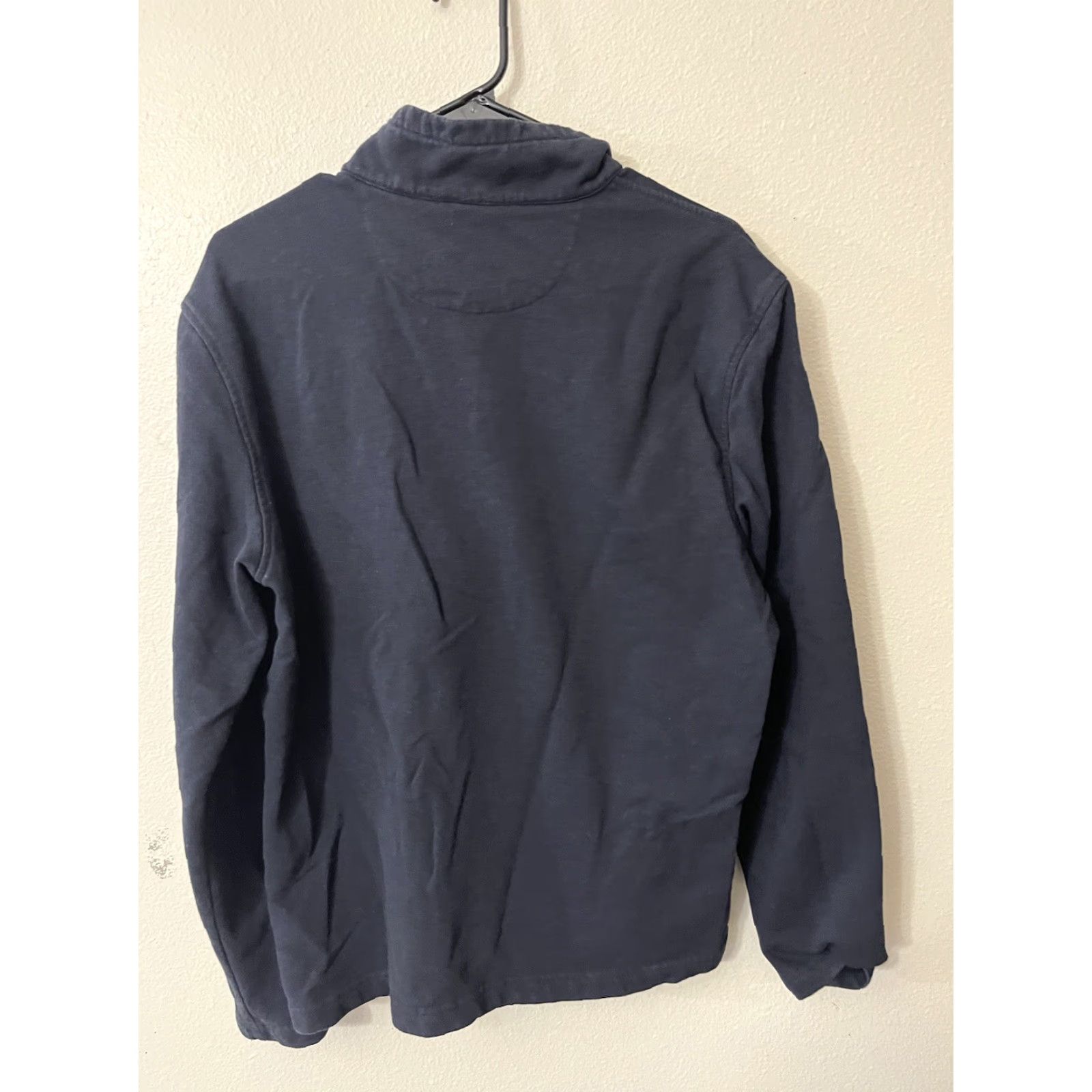 UNTUCKit UNTUCKit Mens Parkson Snap Fleece Pullover L Navy Blue EUC 41232 Size US L / EU 52-54 / 3 - 2 Thumbnail