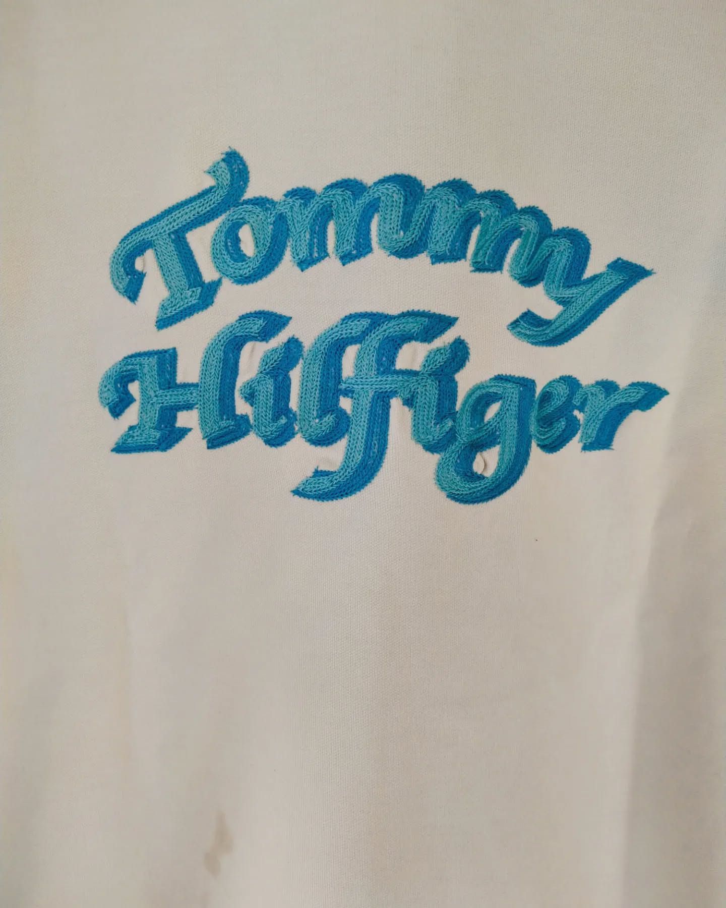 Tommy Hilfiger 2000s Tommy Hilfiger Vintage Blue Lovely Zipper Jacket Size M / US 6-8 / IT 42-44 - 2 Thumbnail