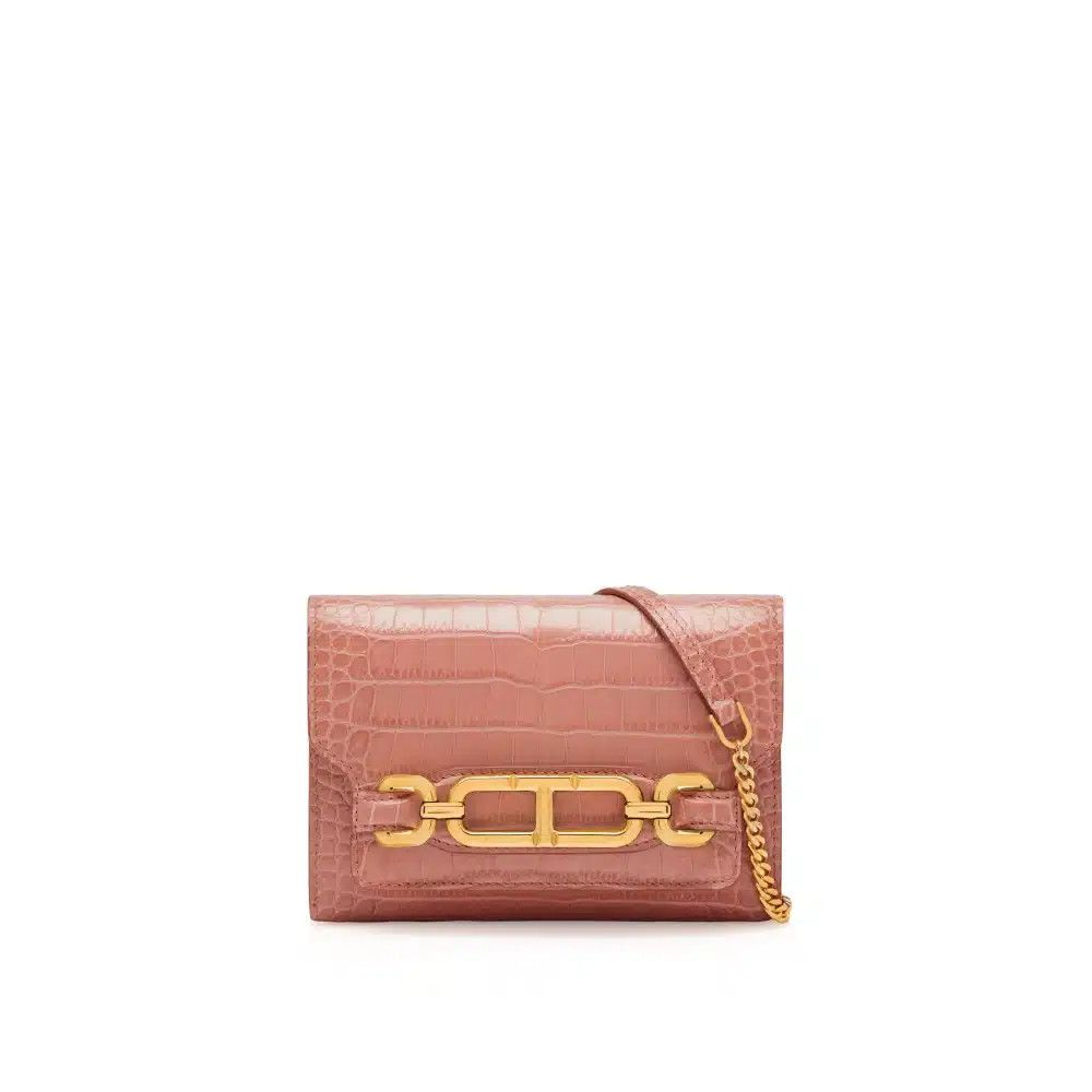 o1loc1c0425 S0457 Size: OS / Croc Embossed Mini Shoulder Bag