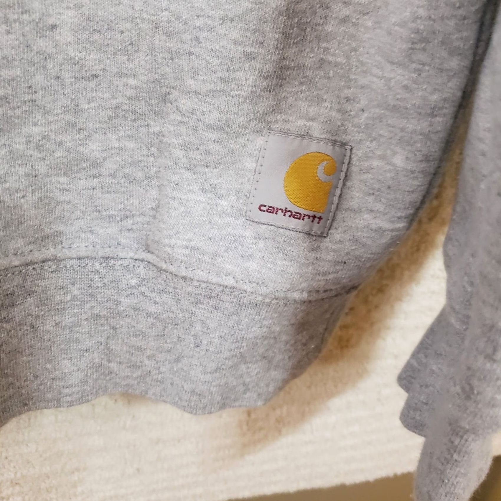 Carhartt VINTAGE Carhartt Sweatshirt Mens Medium Gray Loose Fit Crewneck Workwear K124 HGY Size US M / EU 48-50 / 2 - 4 Thumbnail