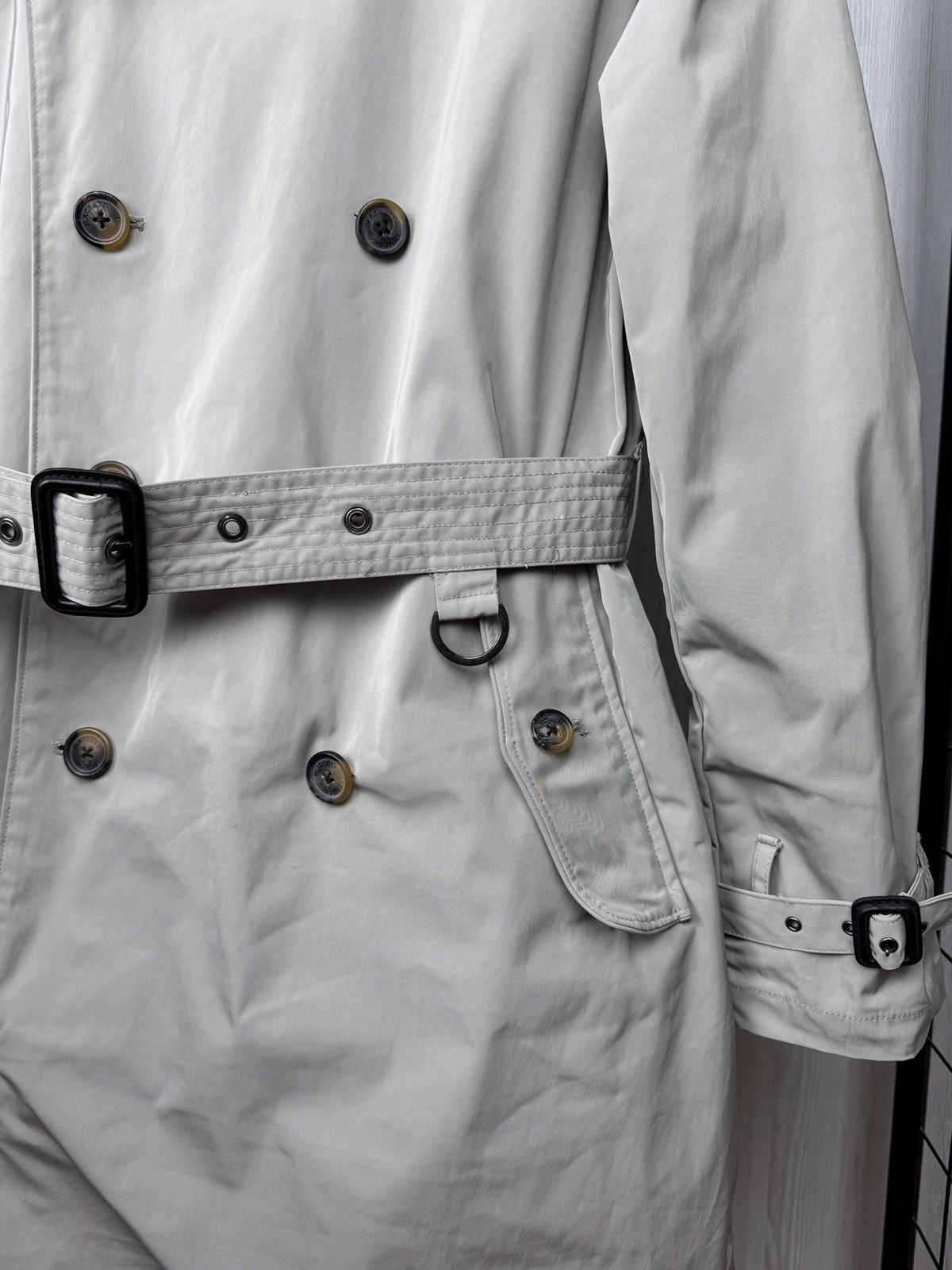 Hackett Hackett Mayfair Falkirk Double-Breasted belted trench coat Size US L / EU 52-54 / 3 - 5 Thumbnail