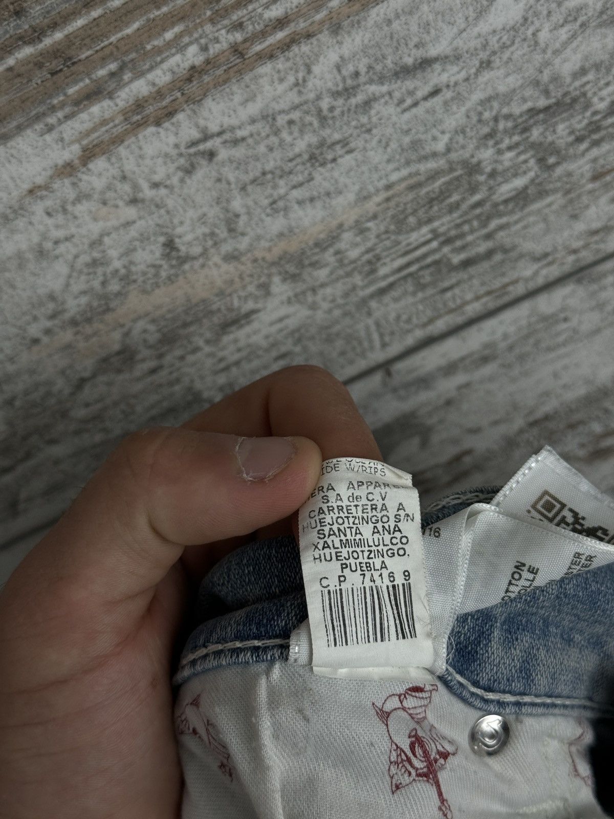 Japanese Brand × True Religion Mens True Religion SKINNY MOTO NATURAL SN jeans denim y2k Size US 33 - 20 Thumbnail