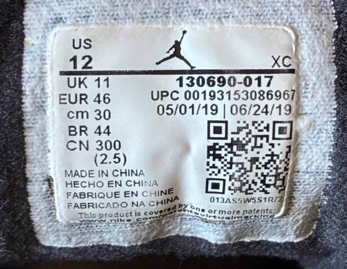 Jordan Brand Jordan 12 Reverse Taxi Size US 12 / EU 45 - 6 Thumbnail