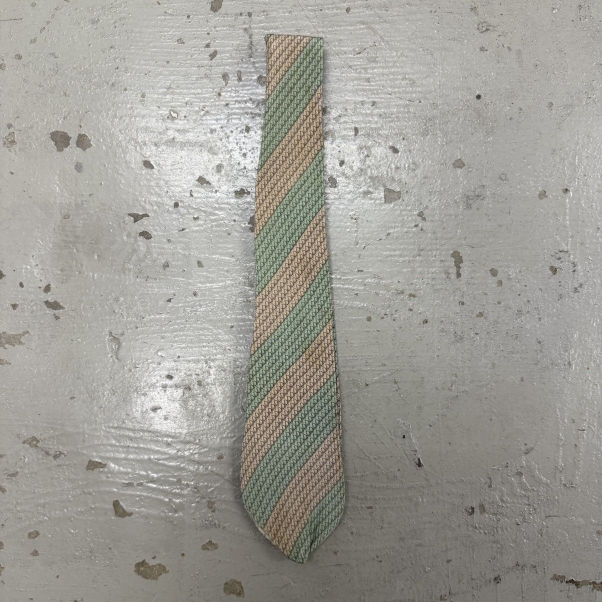 Christian Dior Monsieur Vintage Christian Dior Monsieur Silk Gradient Monogram Ties Size ONE SIZE - 1 Thumbnail