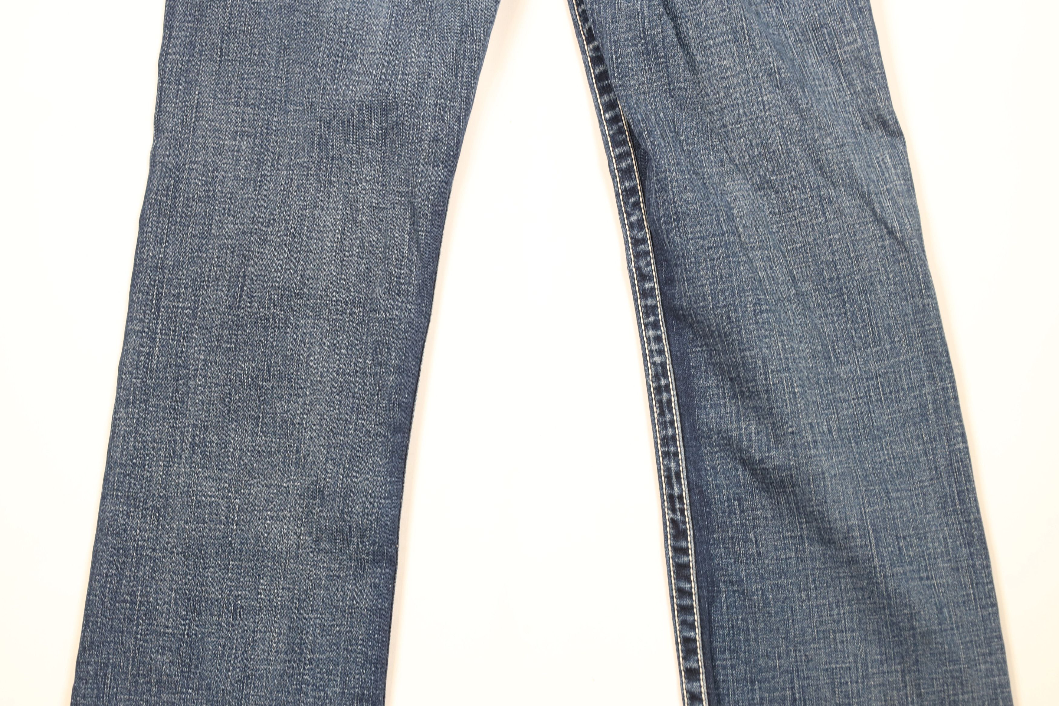 Vintage Vintage Y2K Buckle BKE Drew Bootcut Flared Jeans Blue Size 29" - 12 Thumbnail