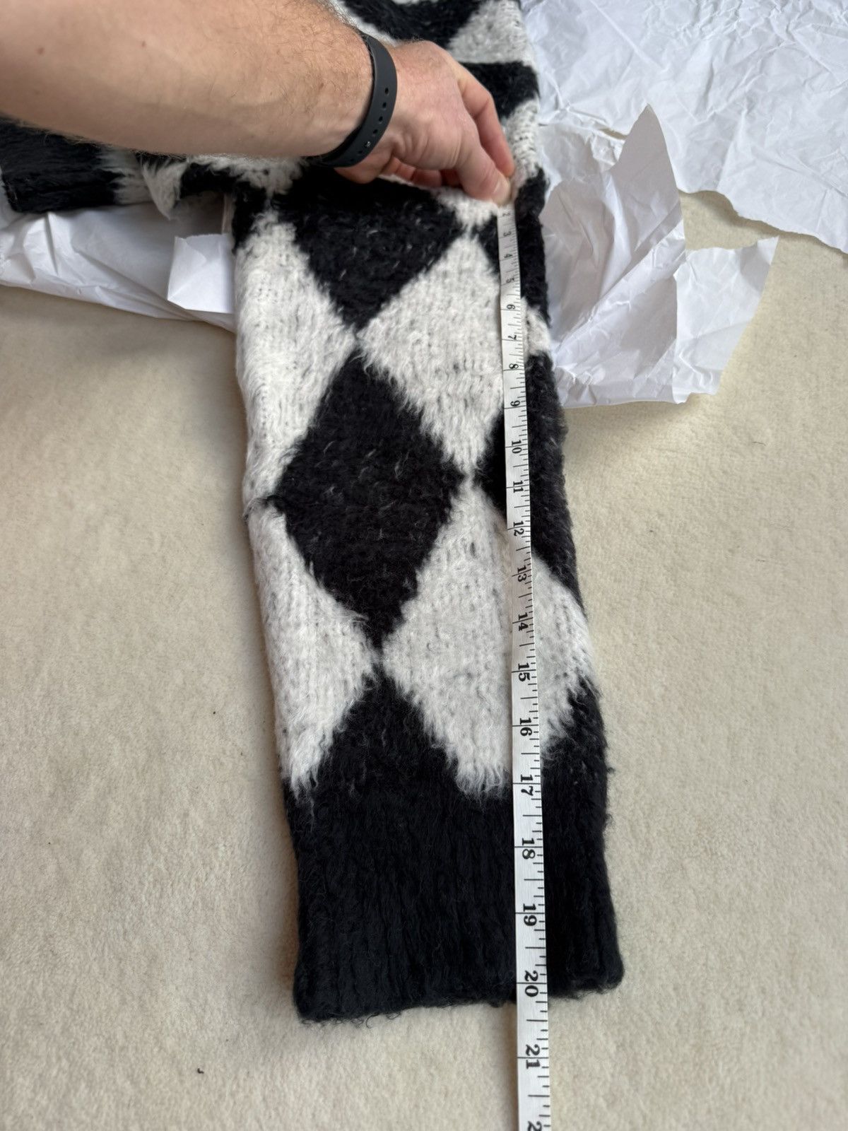 Celine $1.6k 🤑 SS23 Celine black white surfer sweater Hedi L Size US L / EU 52-54 / 3 - 12 Thumbnail