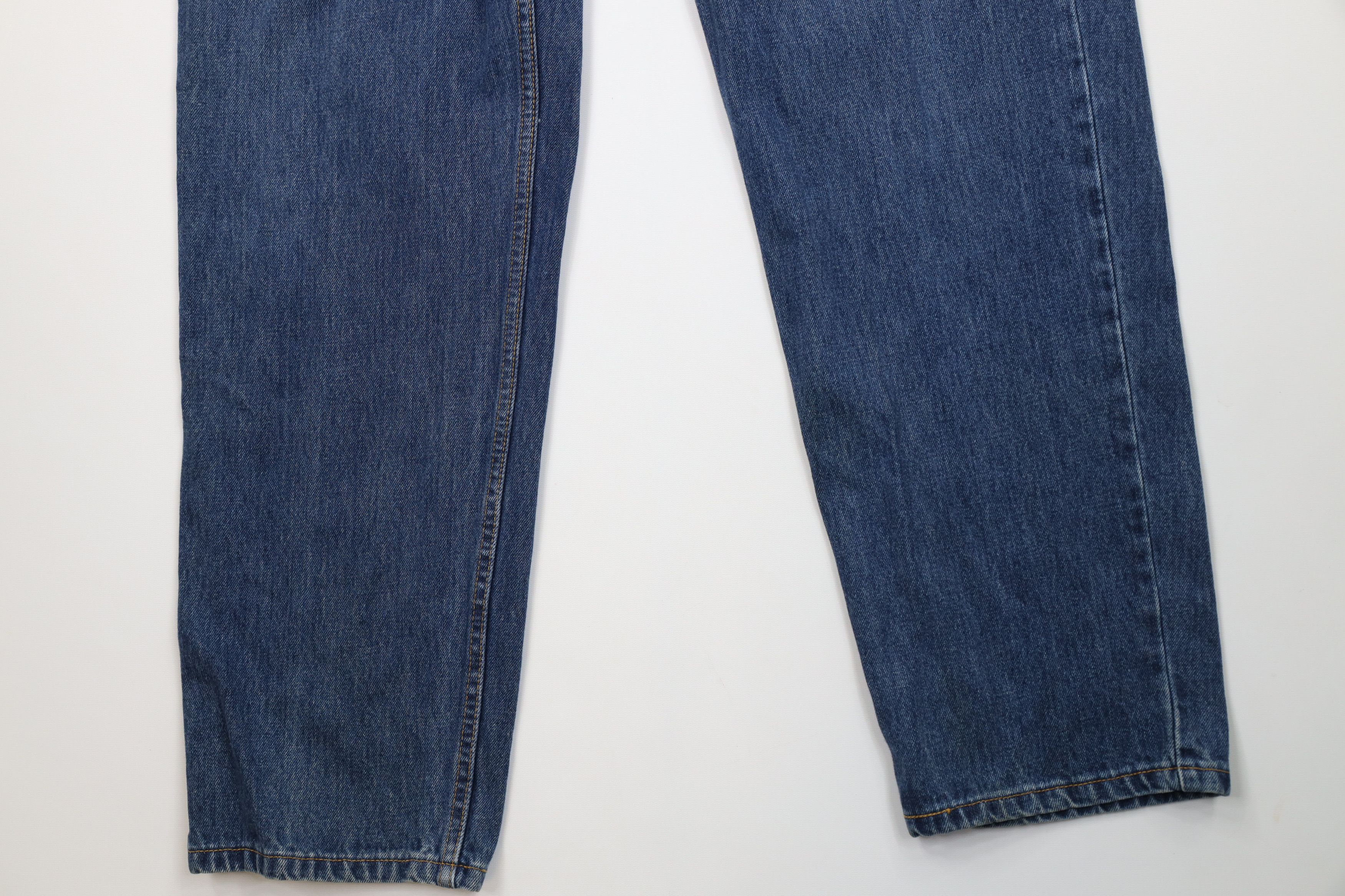 Levi's Vintage Y2K 2002 Levis 550 Relaxed Fit Denim Jeans Blue Size US 38 / EU 54 - 4 Thumbnail